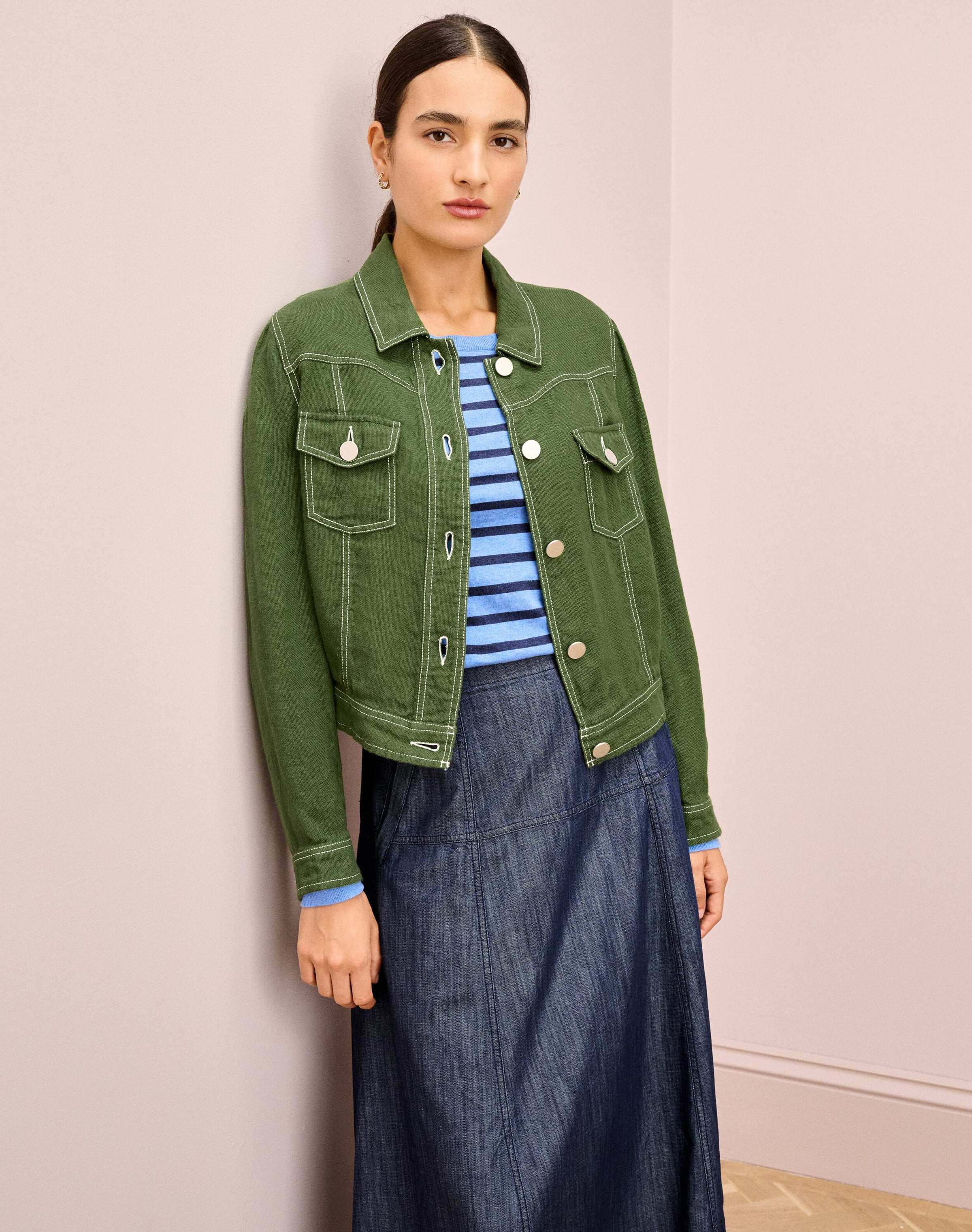 Linen Utility Jacket