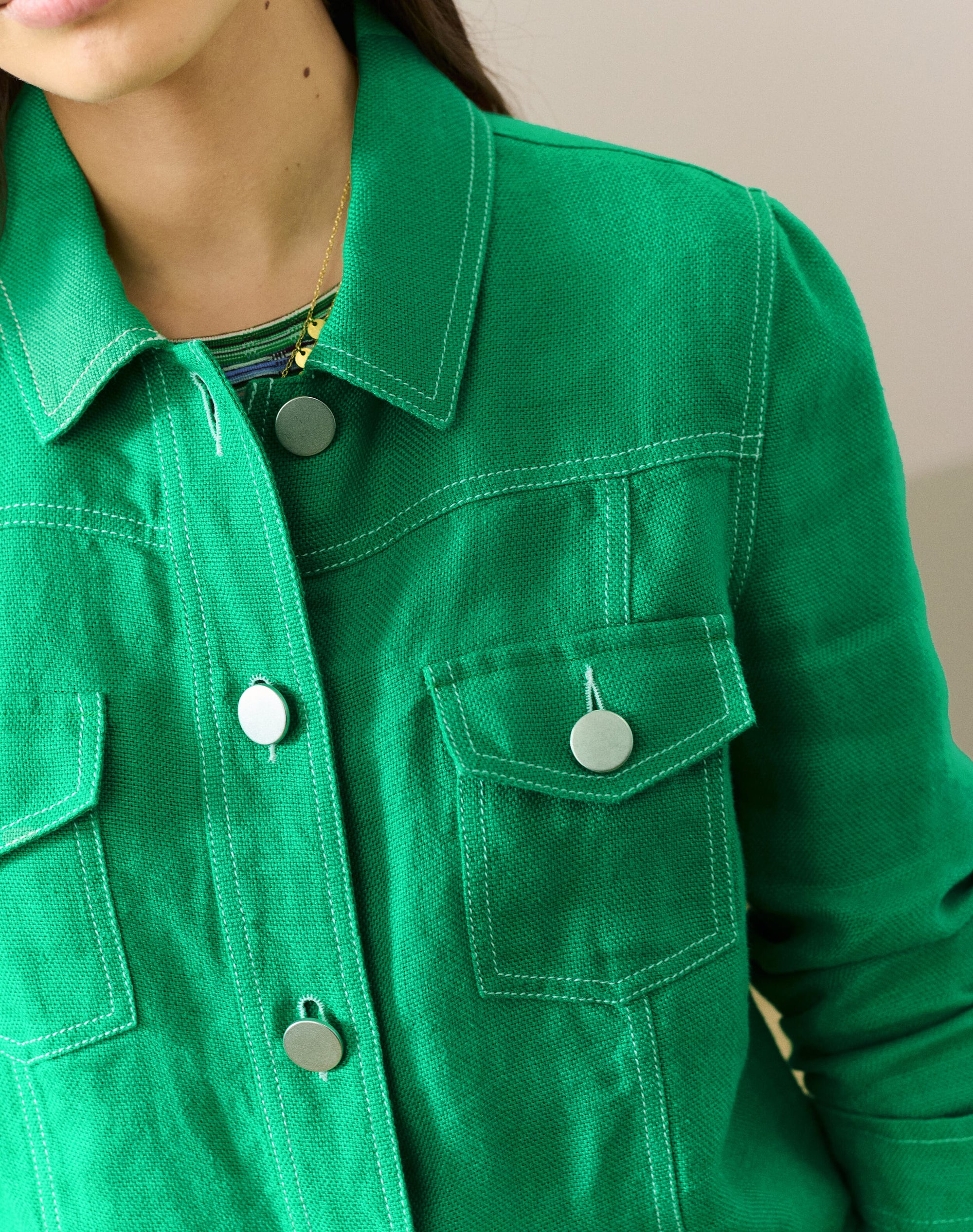 Linen Utility Jacket