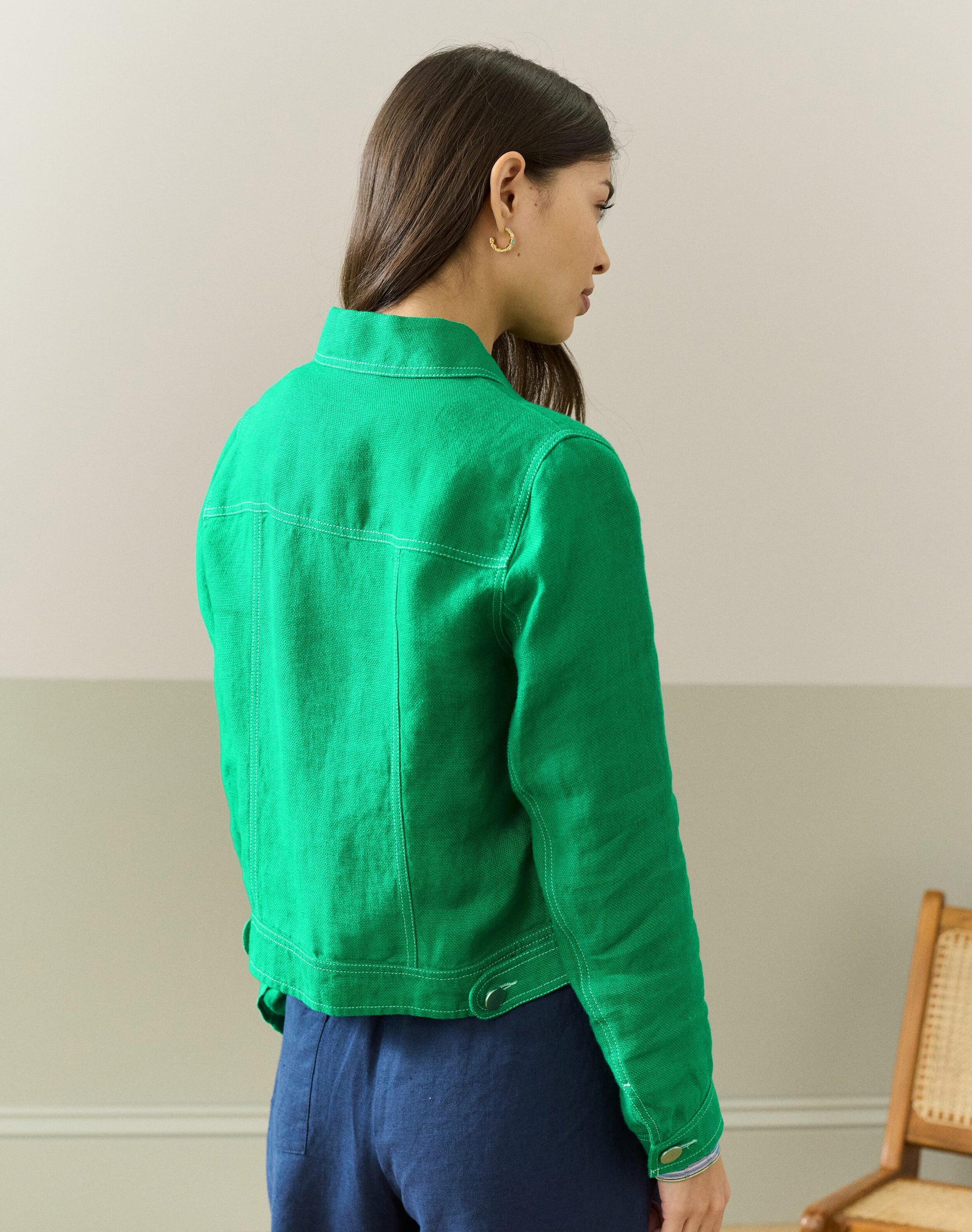 Linen Utility Jacket