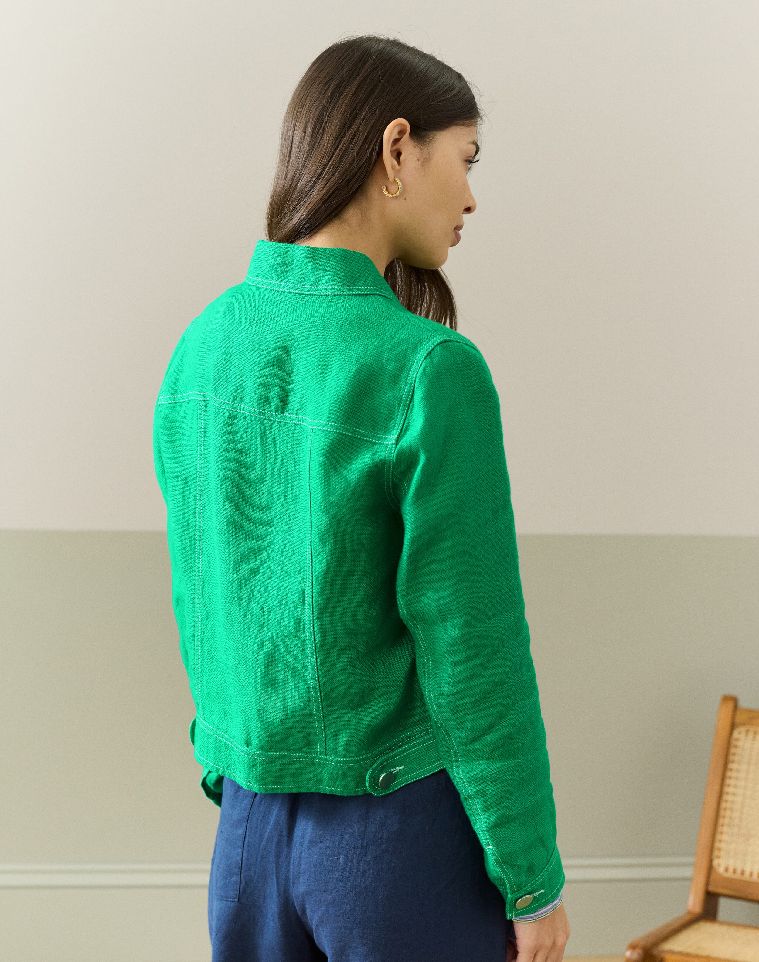 Linen Utility Jacket