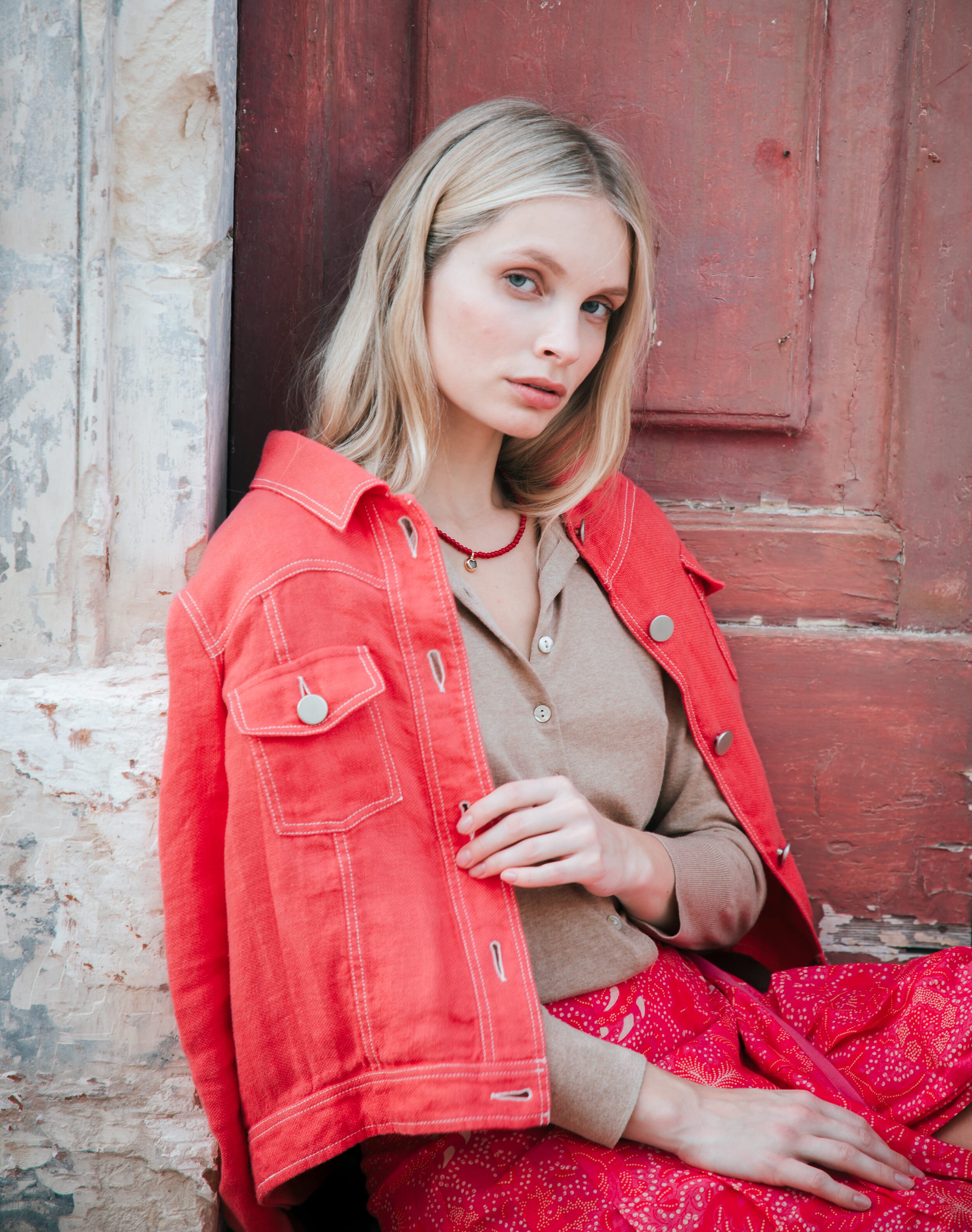 Linen Utility Jacket