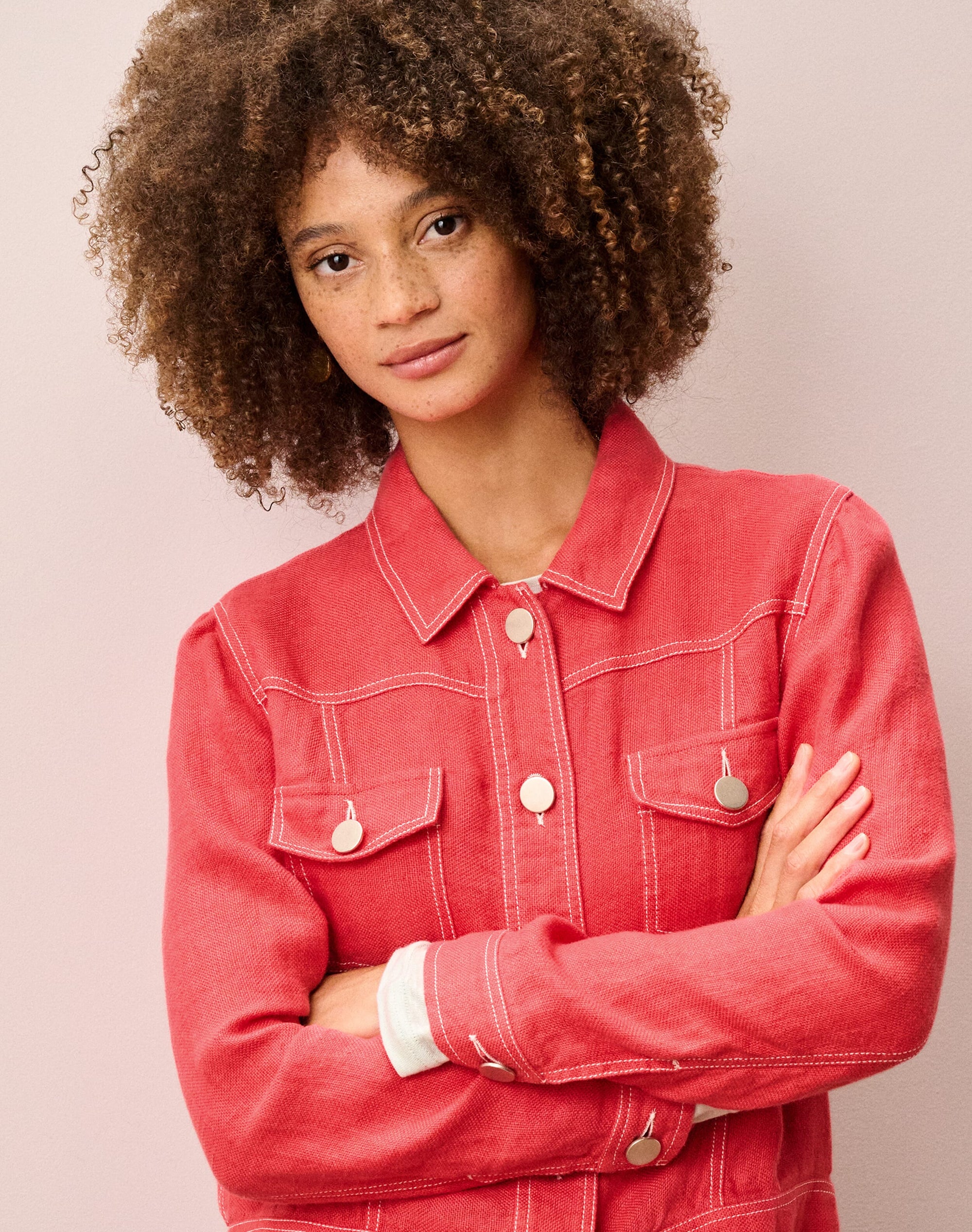 Linen Utility Jacket