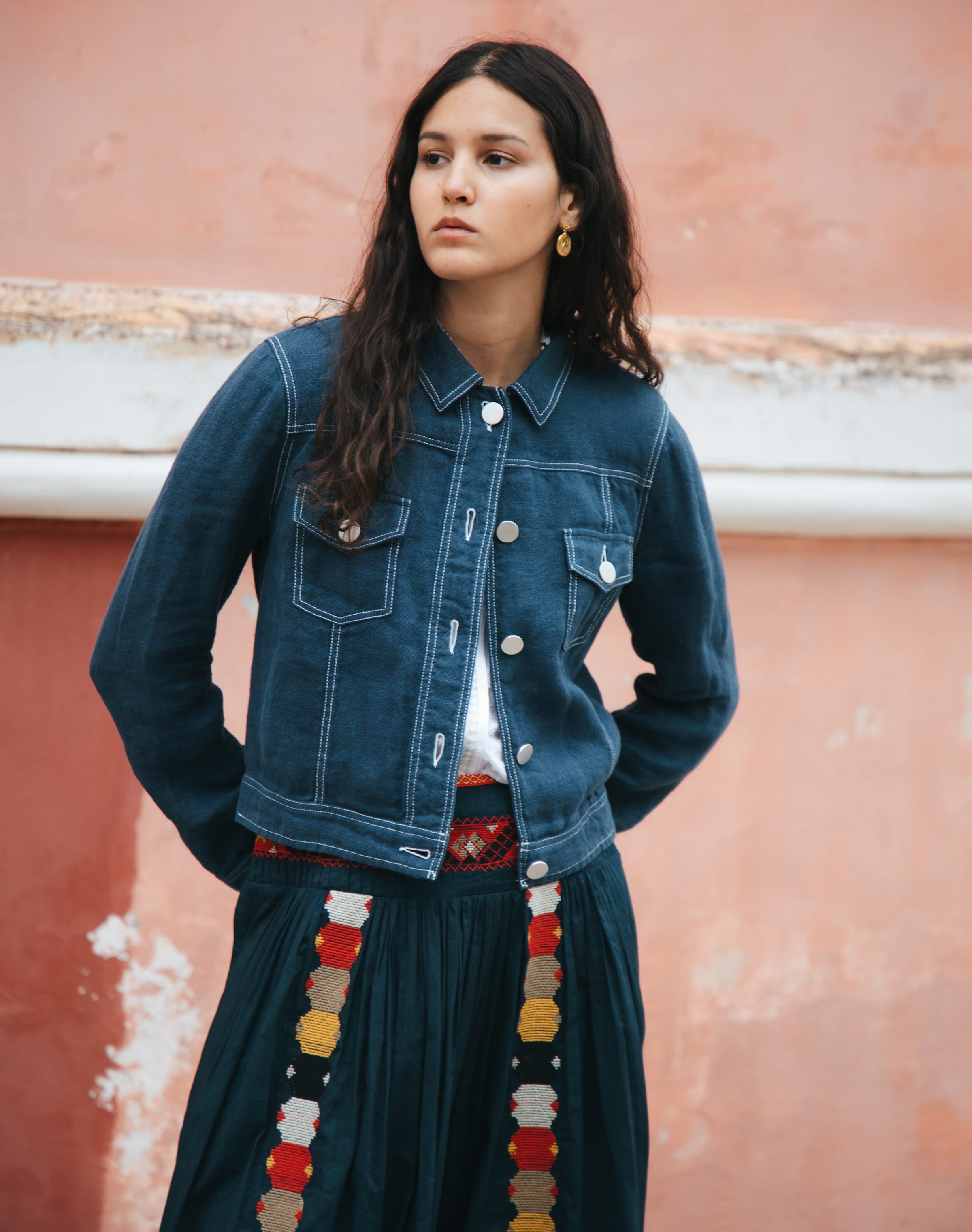 Linen Utility Jacket
