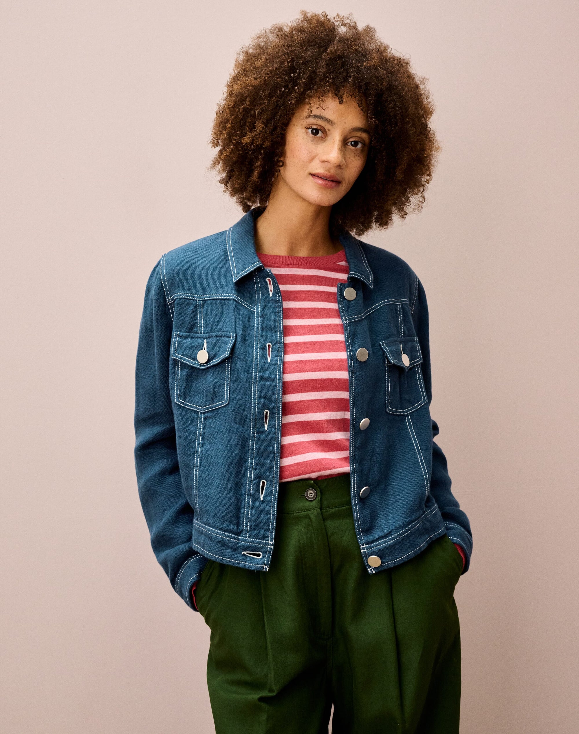 Linen Utility Jacket