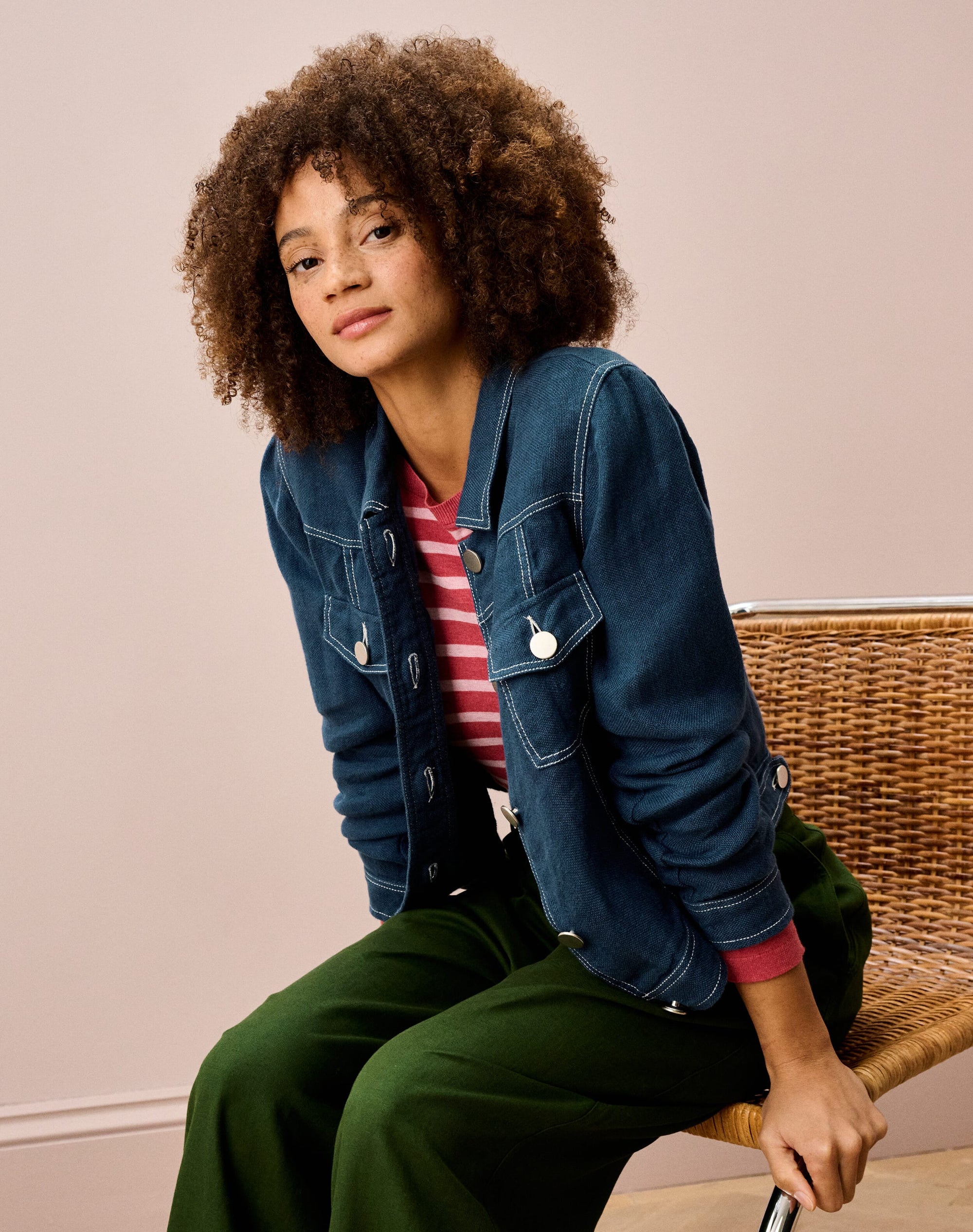 Linen Utility Jacket