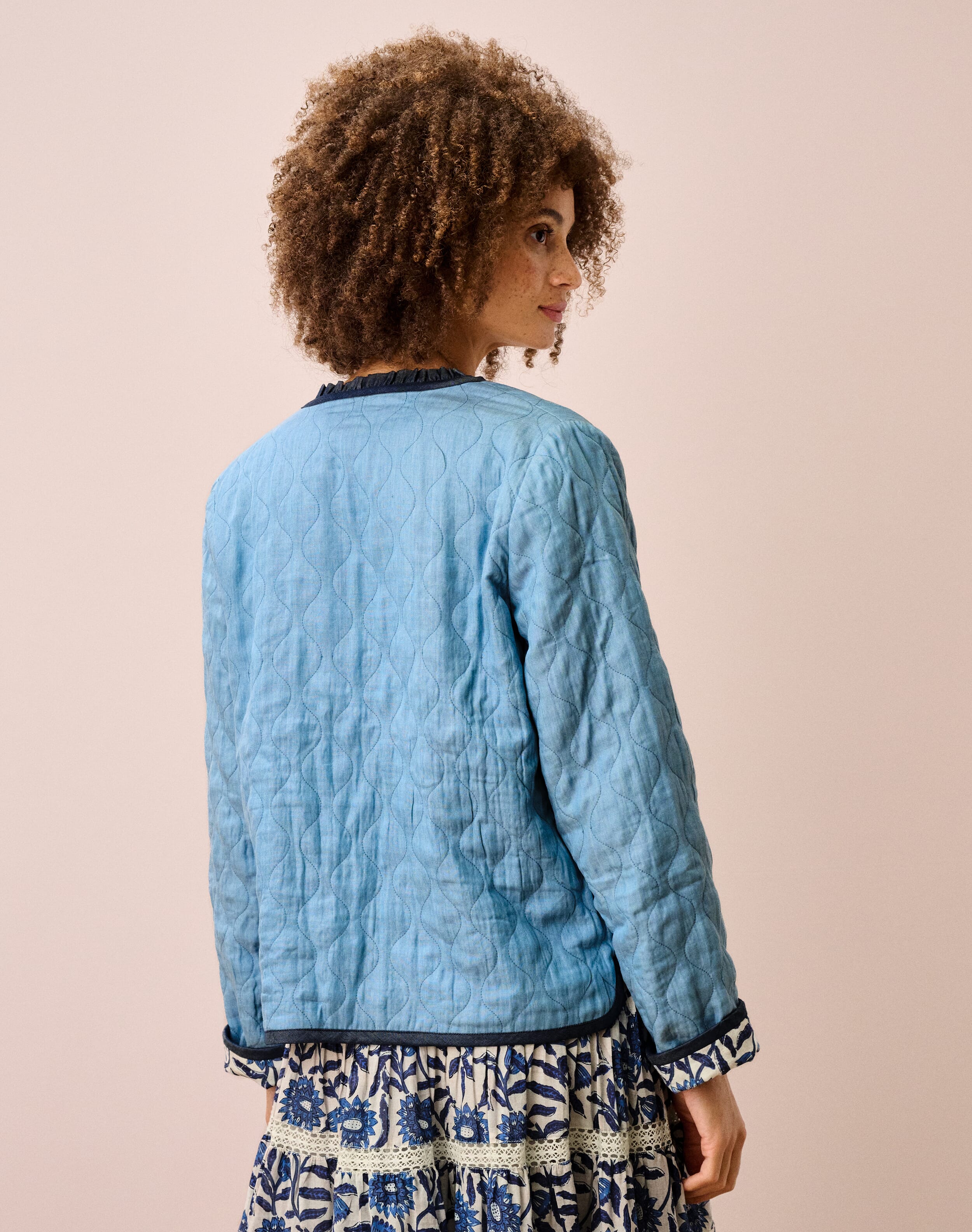 Reversible Block Print Jacket