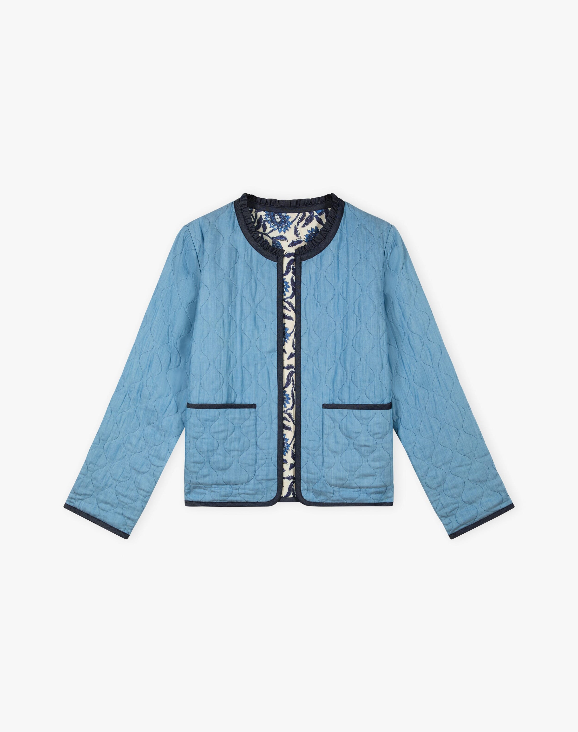 Reversible Block Print Jacket