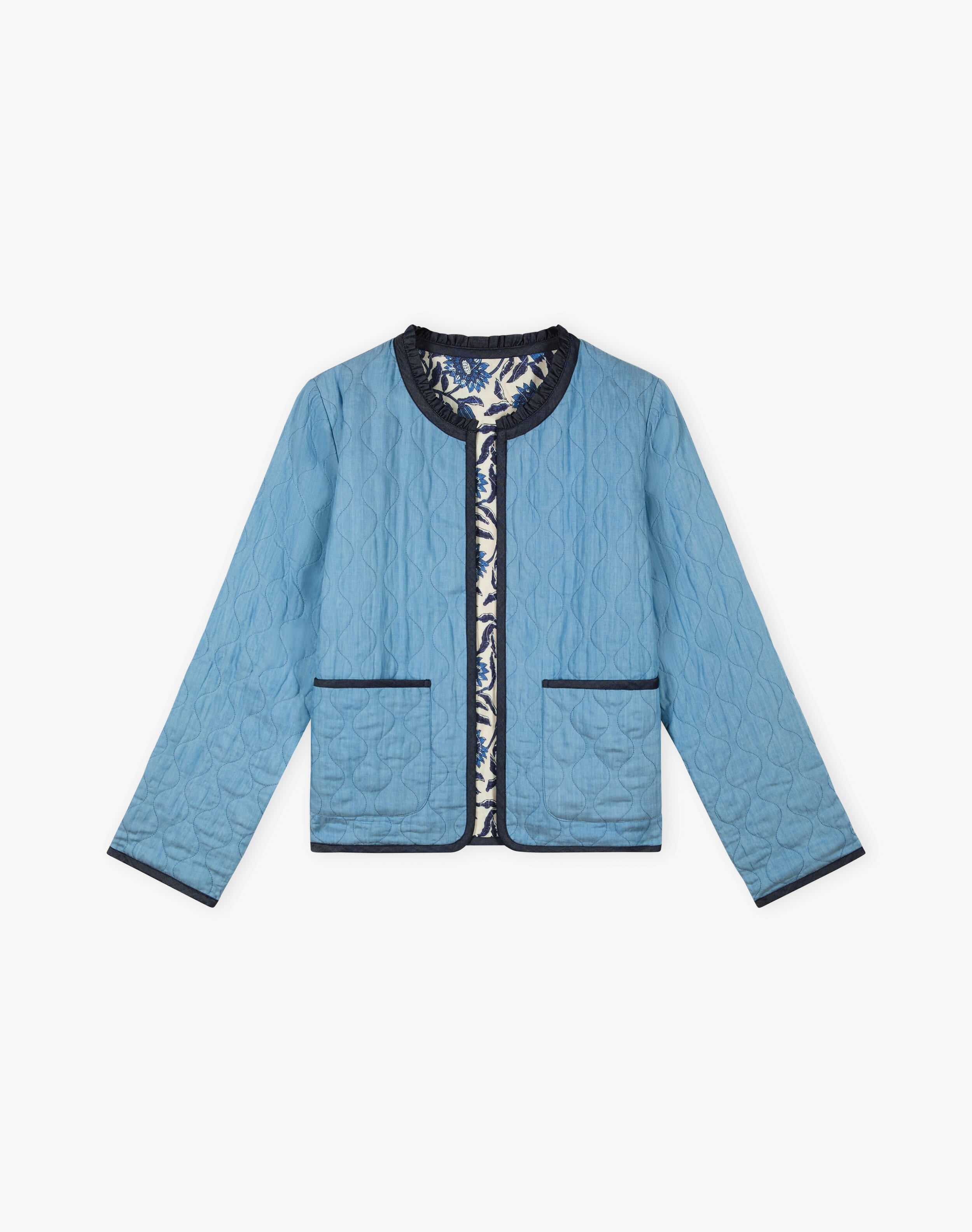 Reversible Block Print Jacket