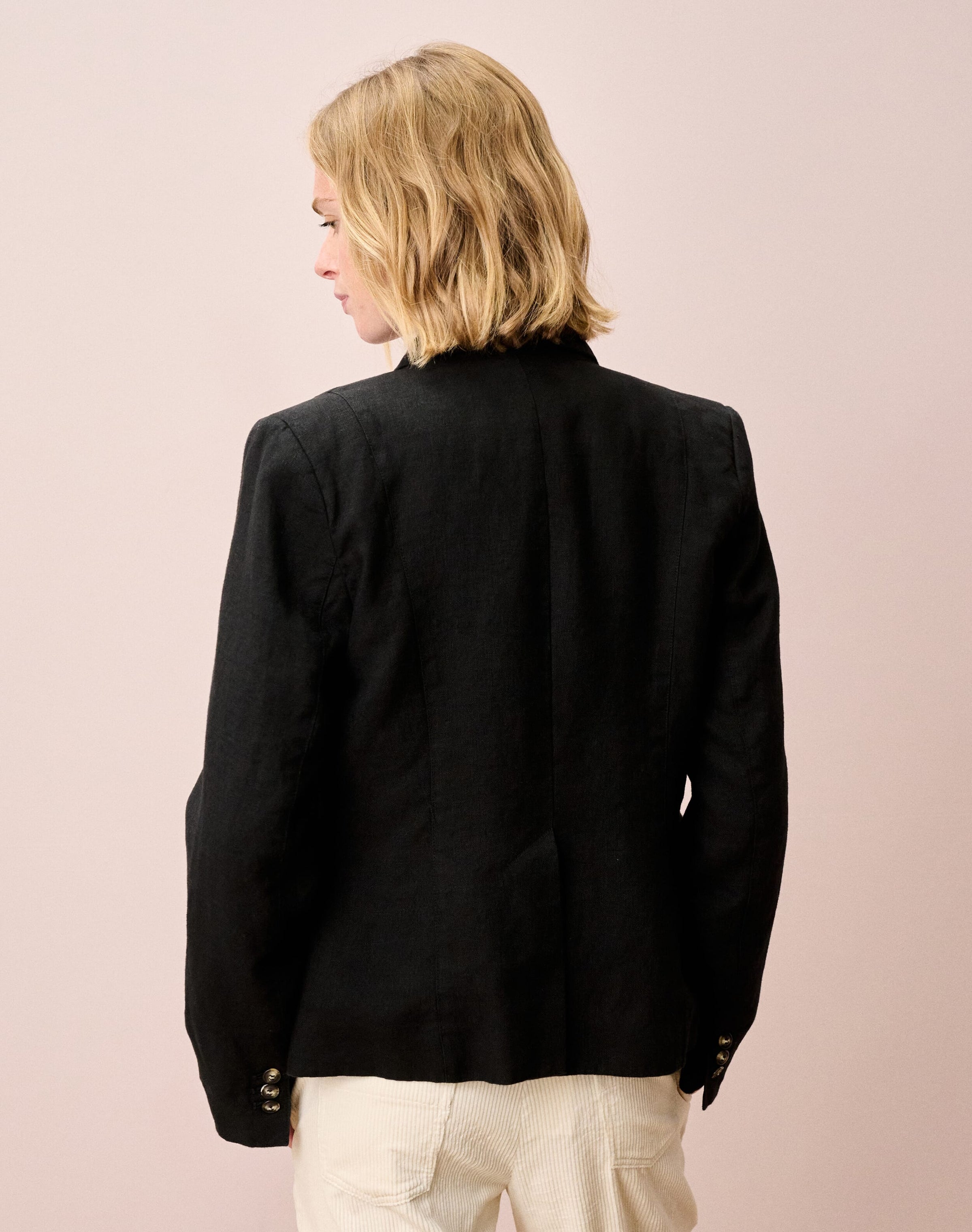 Washed Linen Jacket