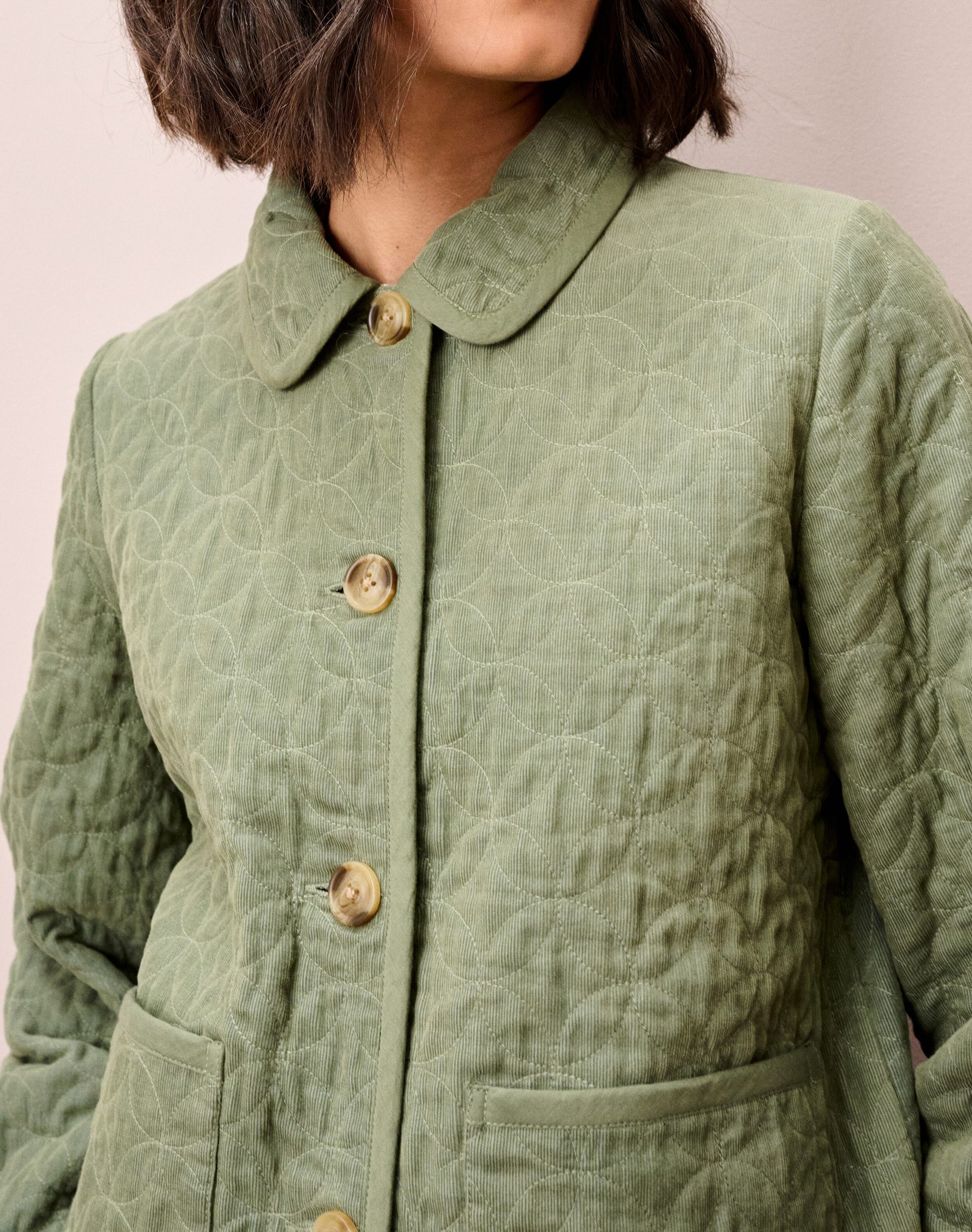 Reversible Cotton Cord & Stripe Jacket
