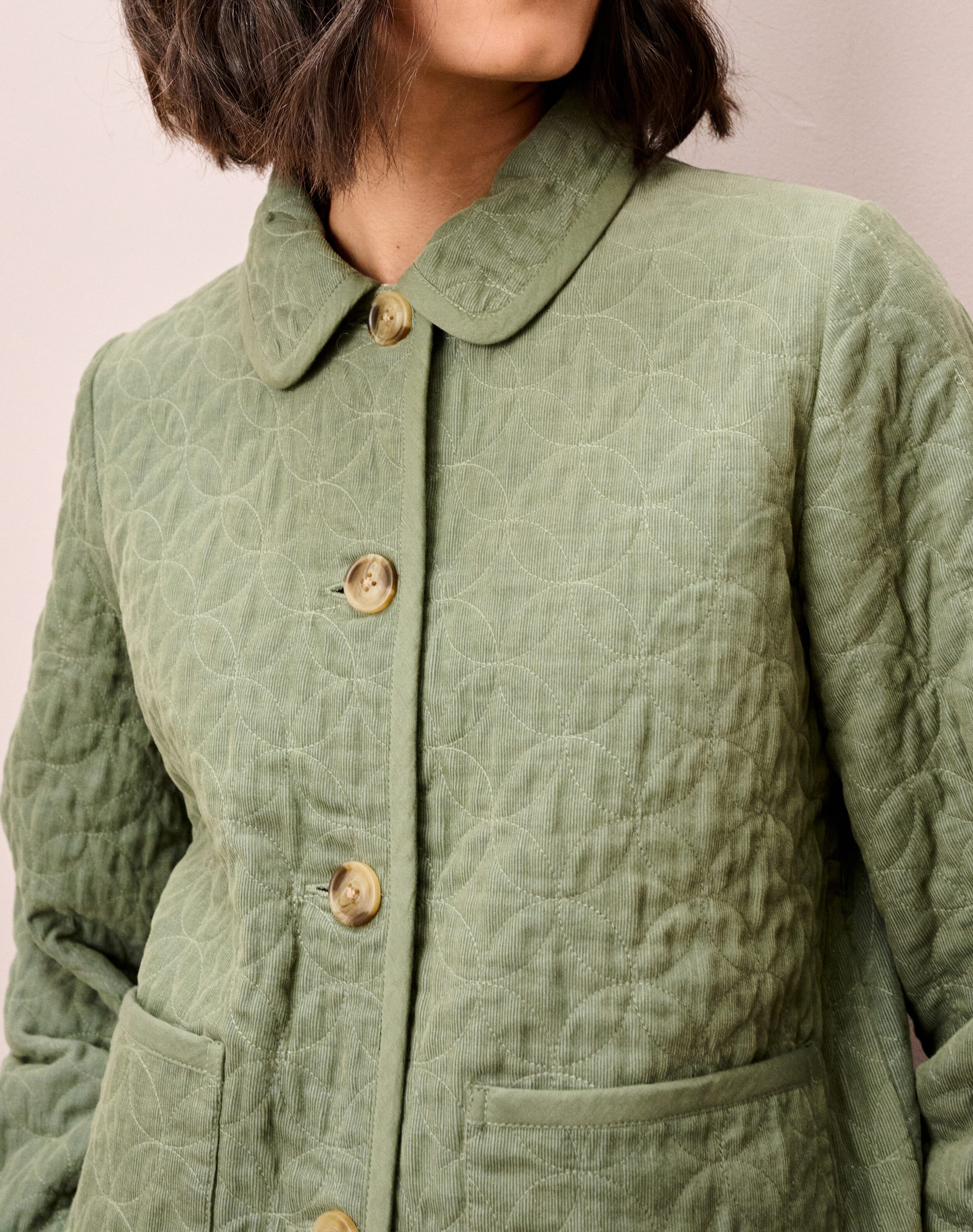Reversible Cotton Cord & Stripe Jacket