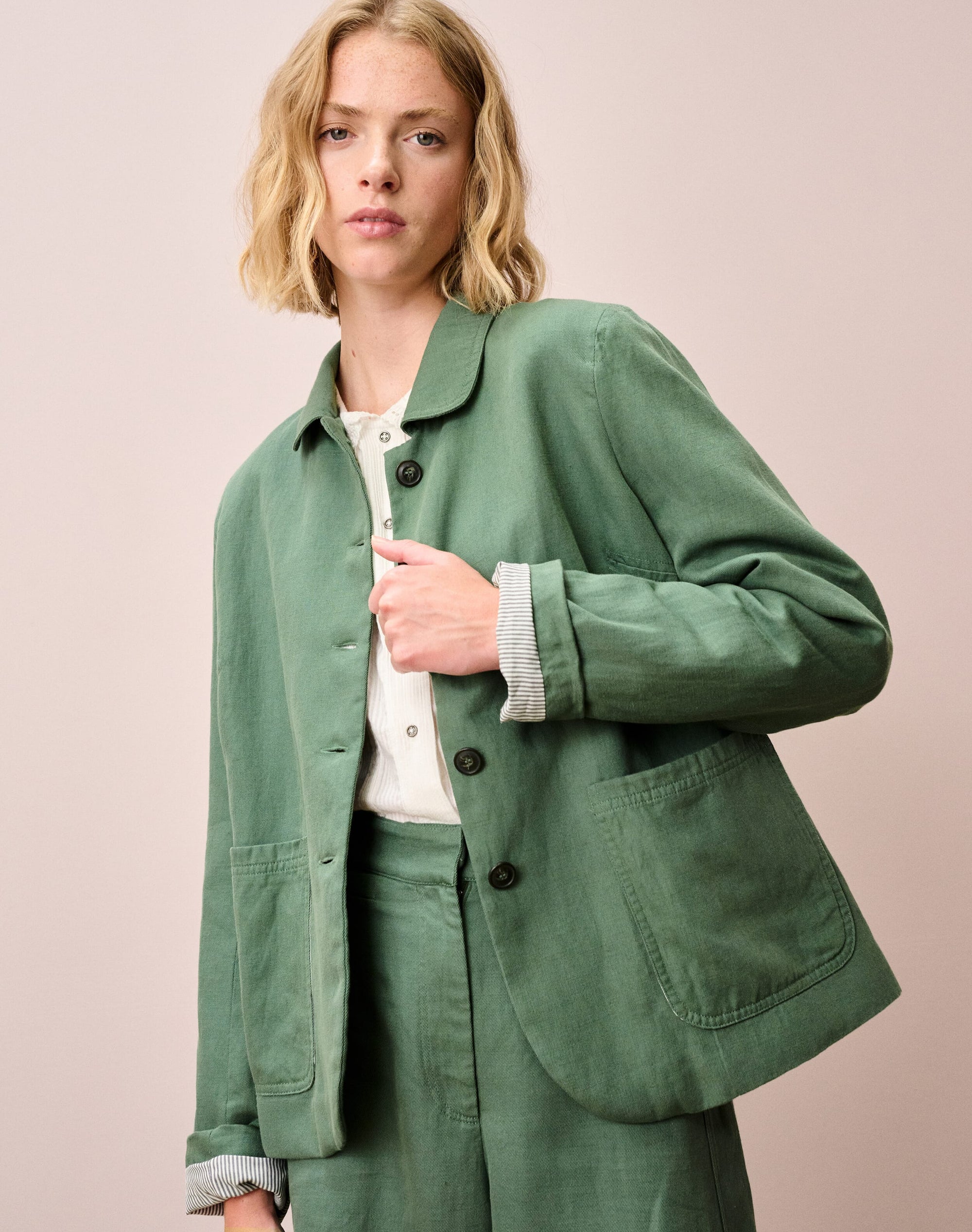 Cotton Linen Jacket