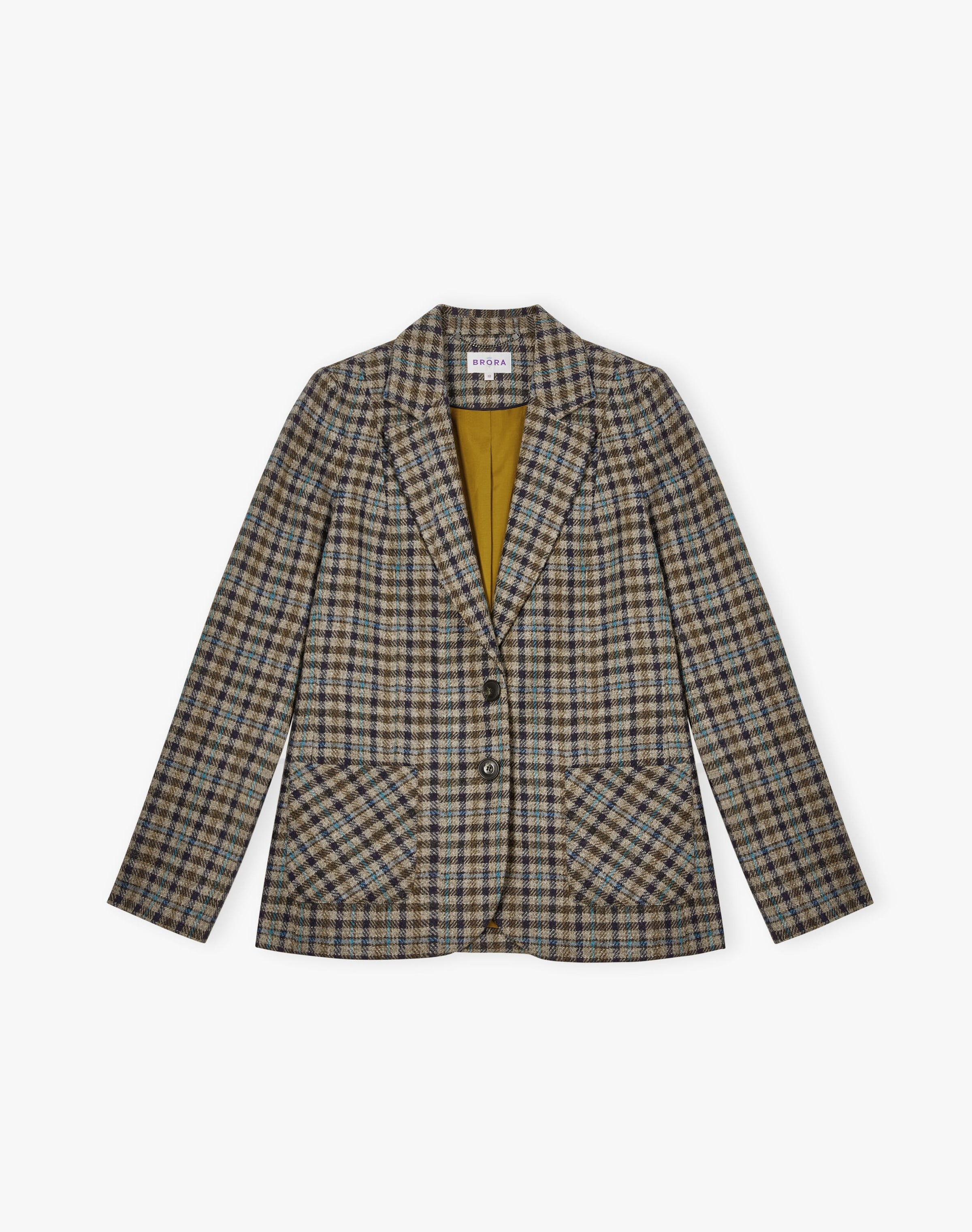 Check Wool Jacket