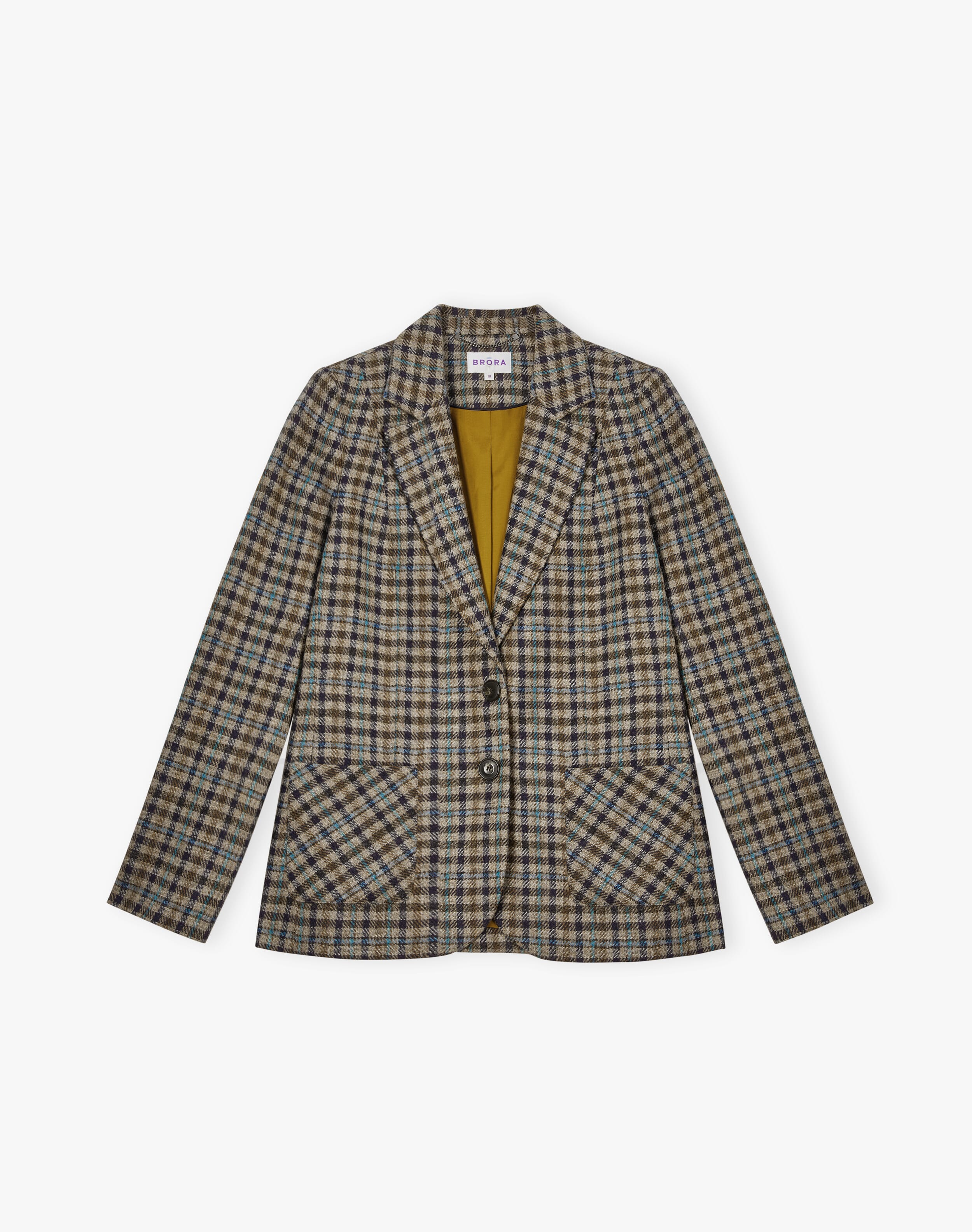 Check Wool Jacket