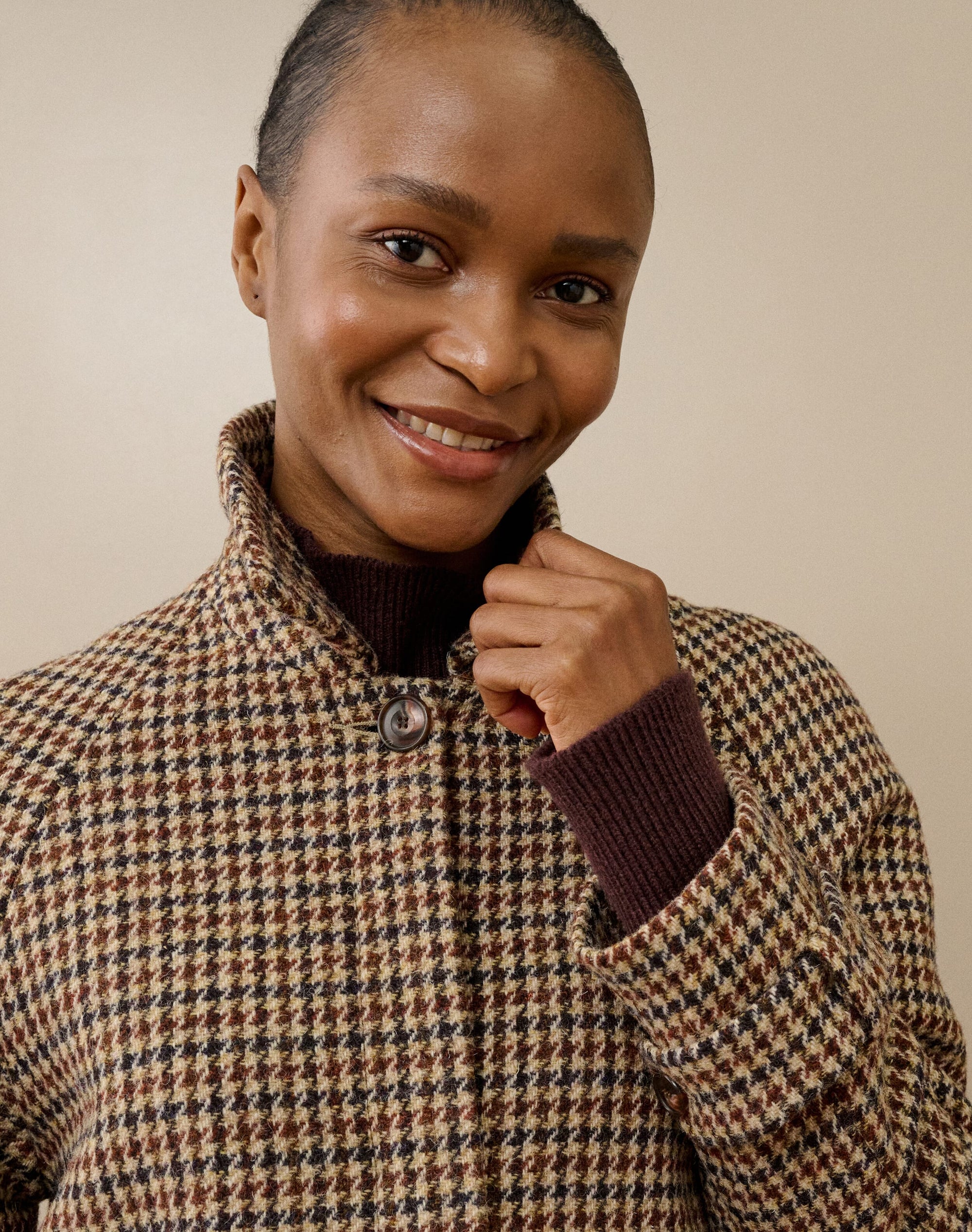 Harris Tweed Swing Jacket