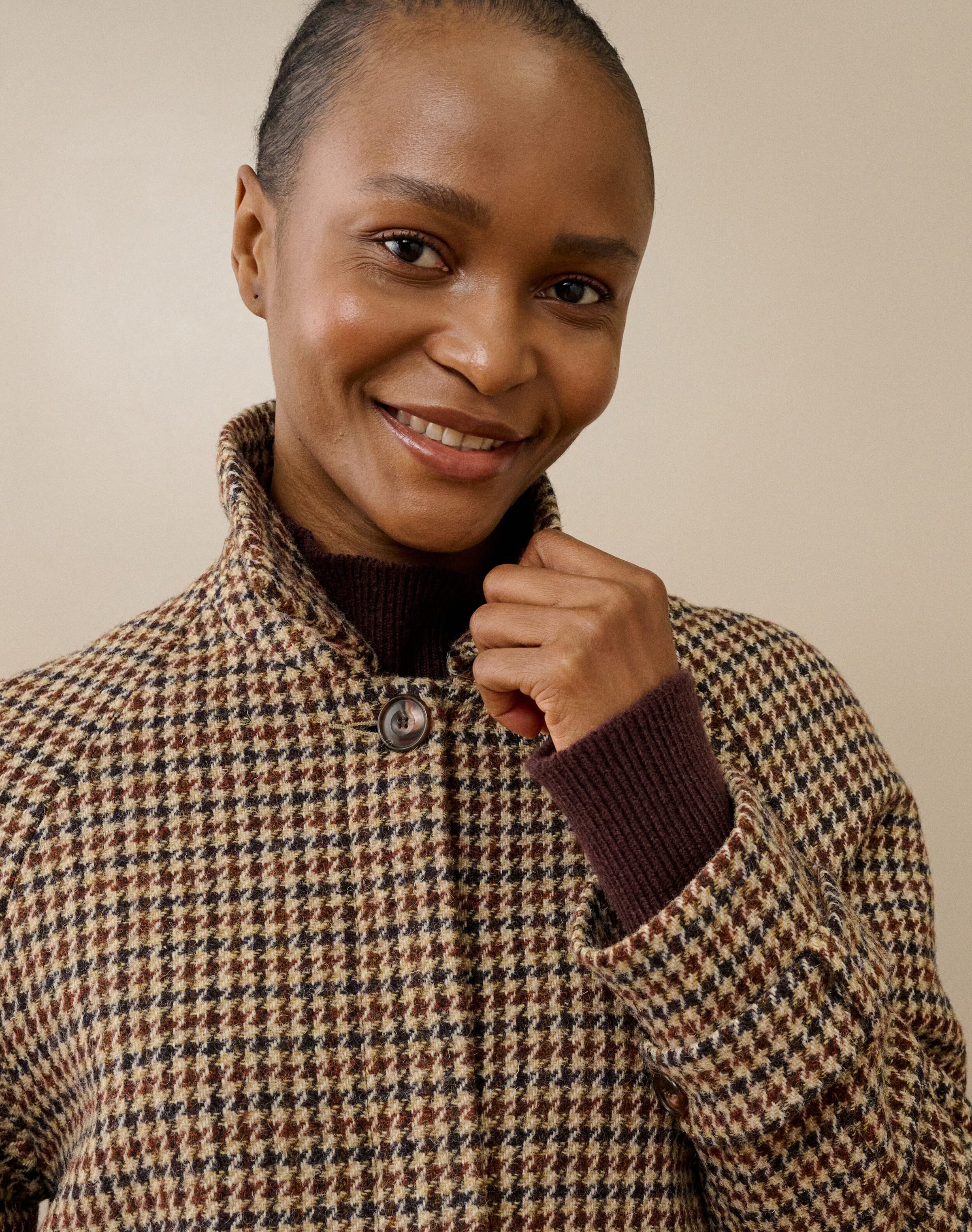 Harris Tweed Swing Jacket