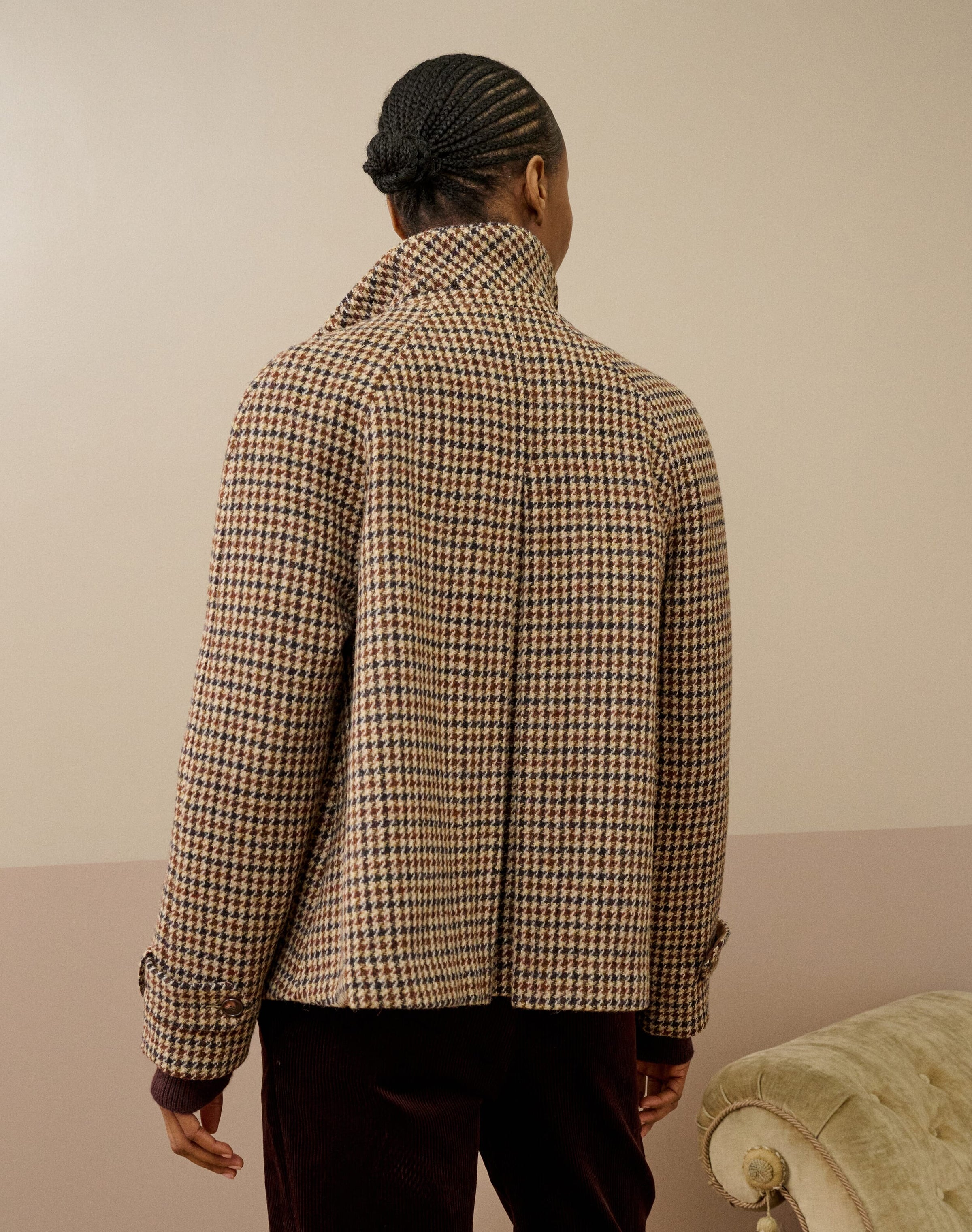 Harris Tweed Swing Jacket