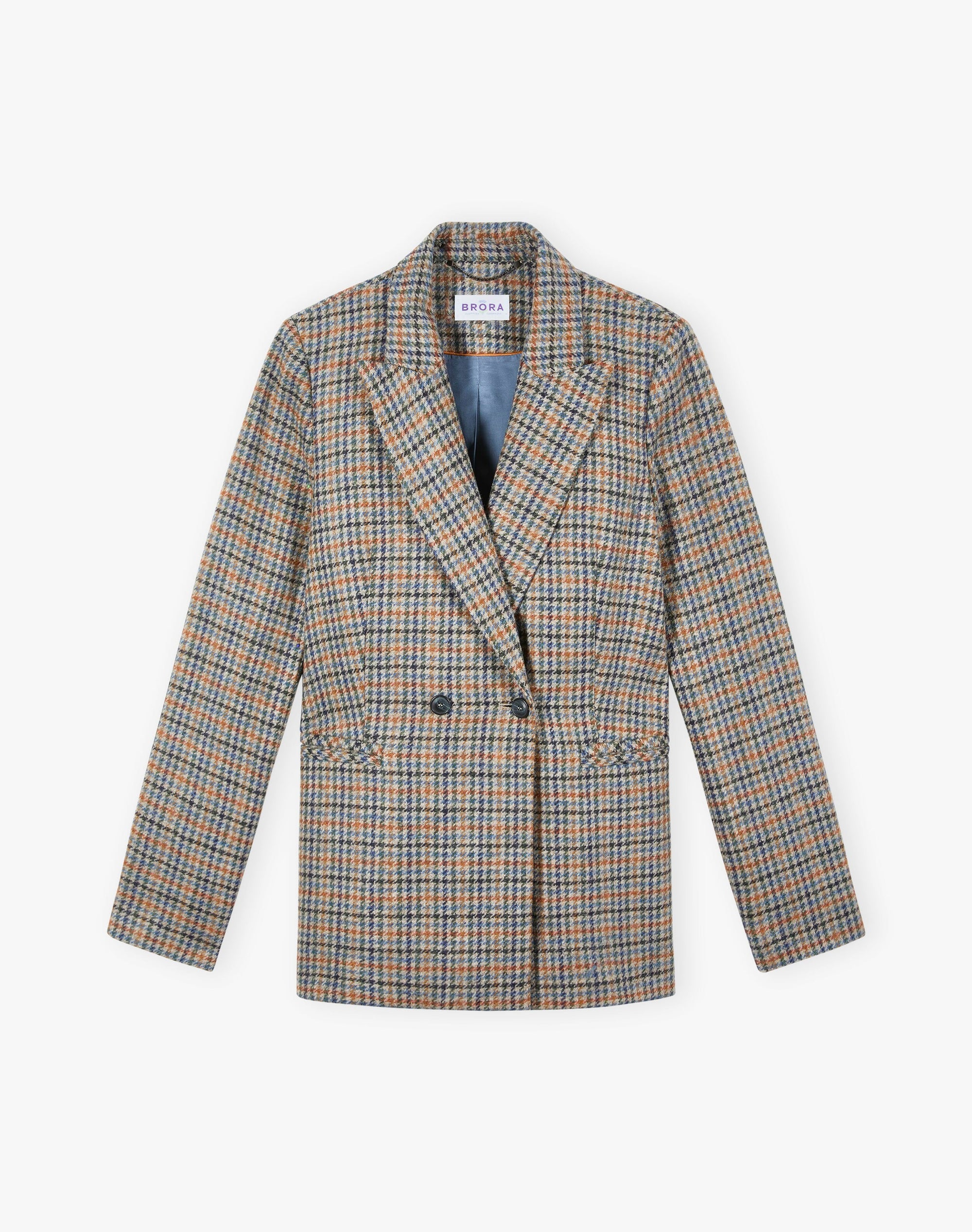Check Wool Blazer