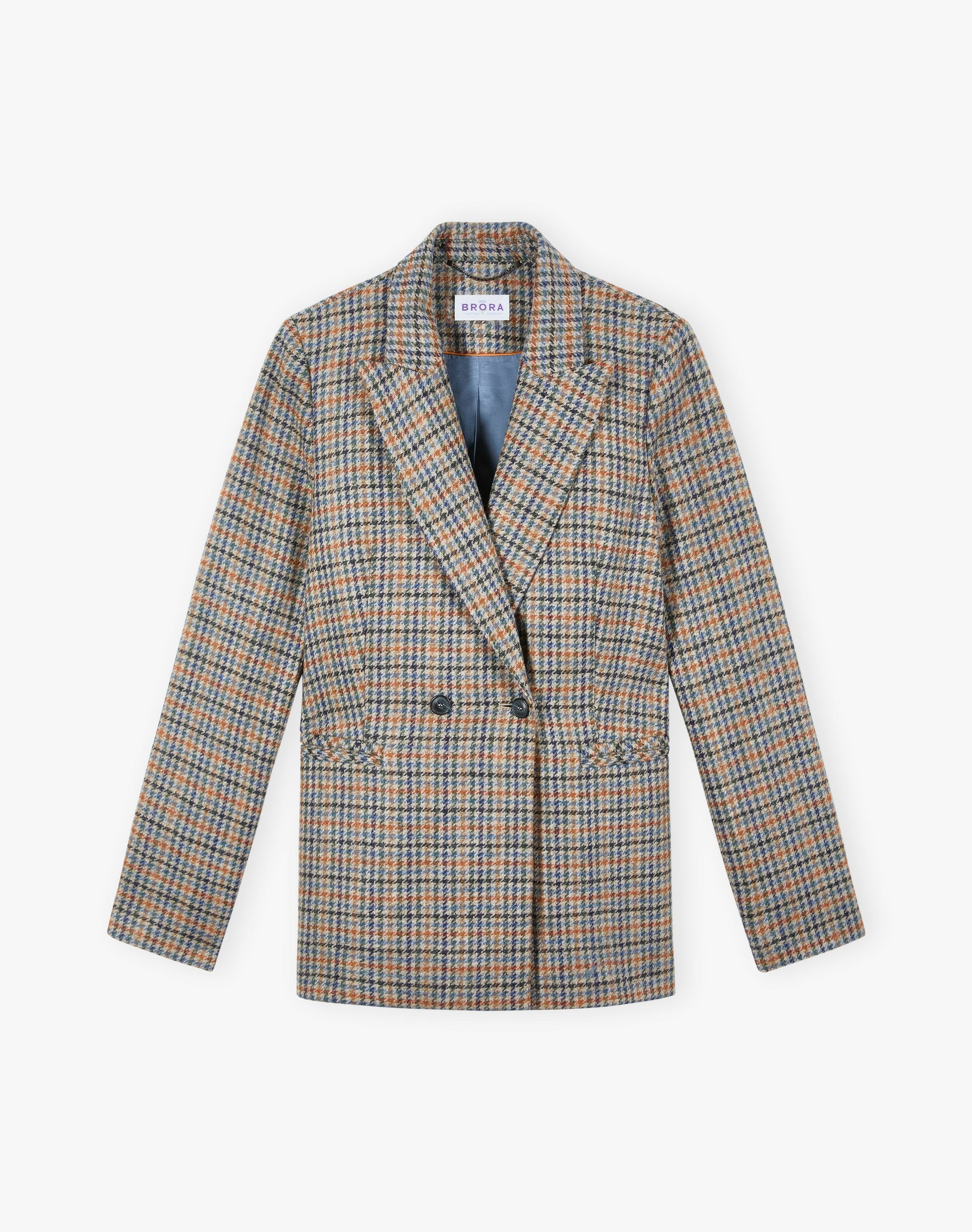 Check Wool Blazer