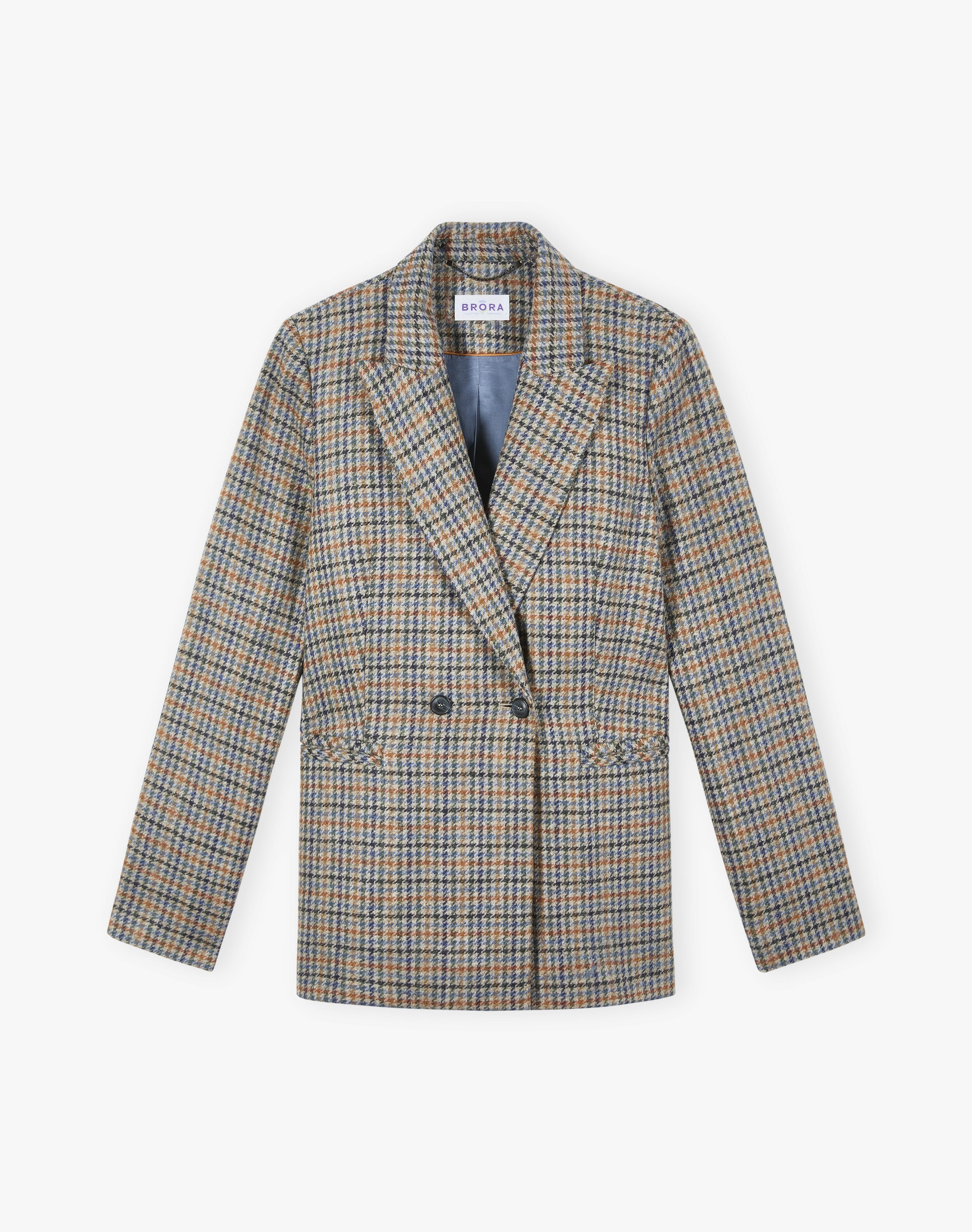 Check Wool Blazer