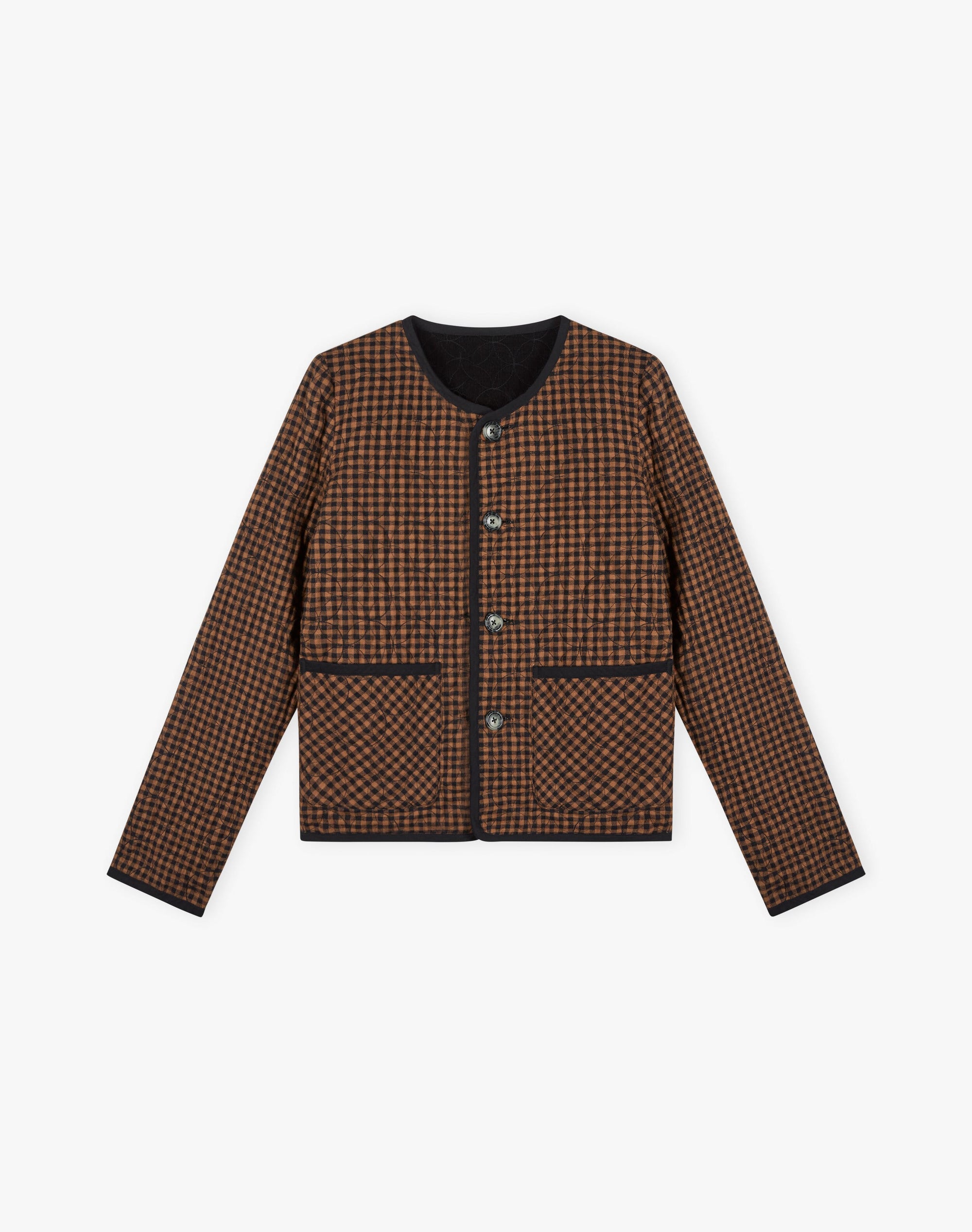 Quilted Cotton Cord Reversible Jacket
