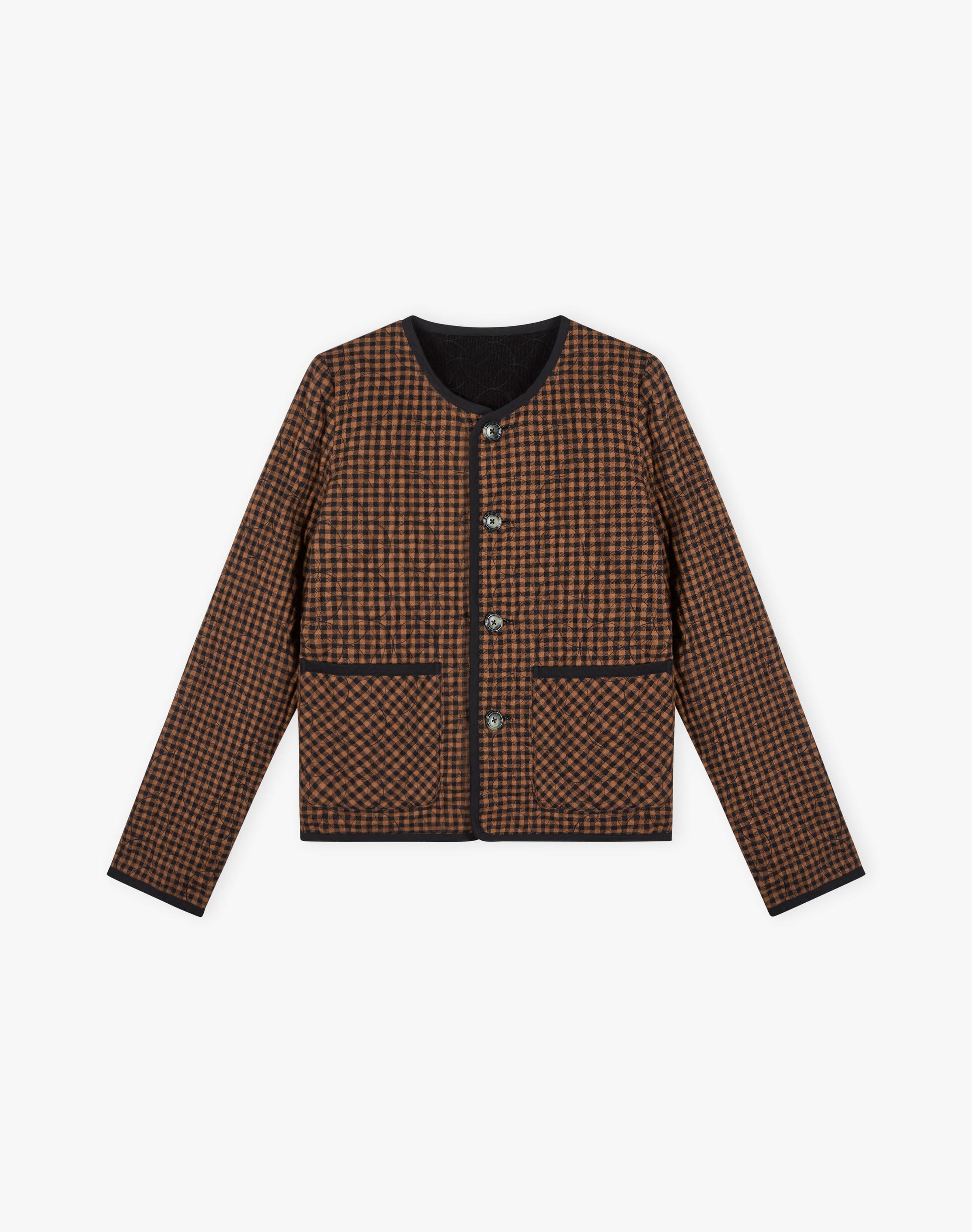 Quilted Cotton Cord Reversible Jacket