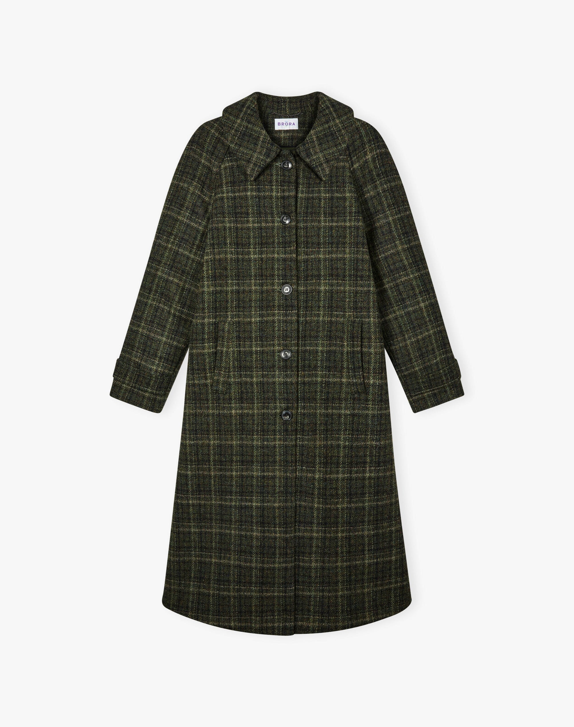 Harris Tweed Check Coat