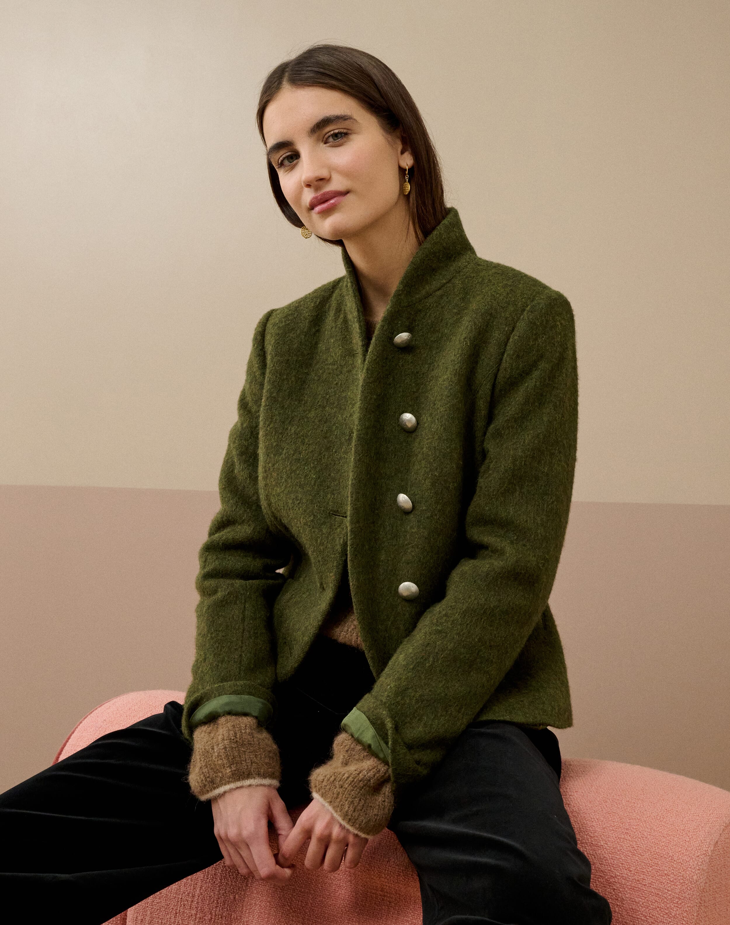 Merino Wool Military Jacket