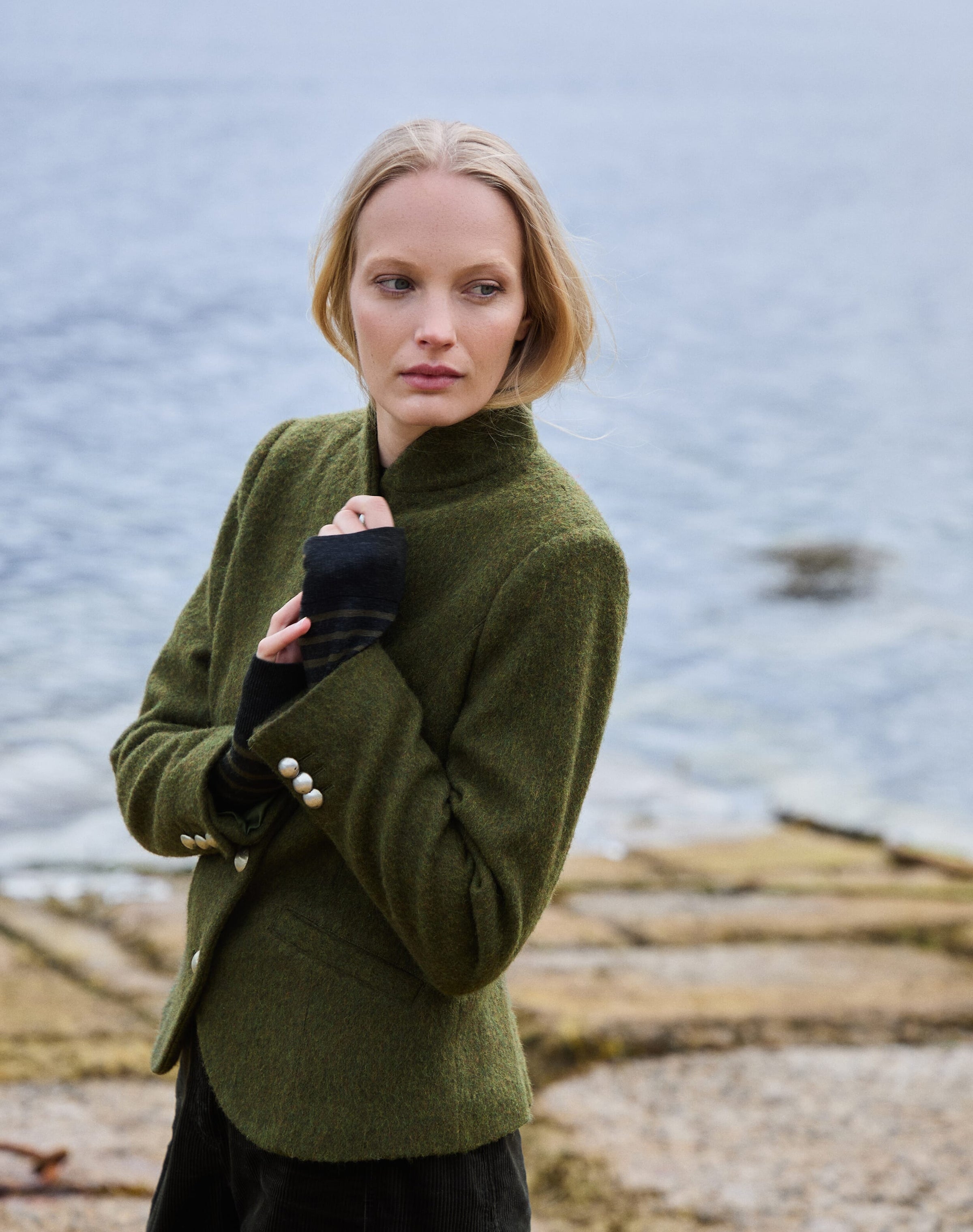 Merino Wool Military Jacket
