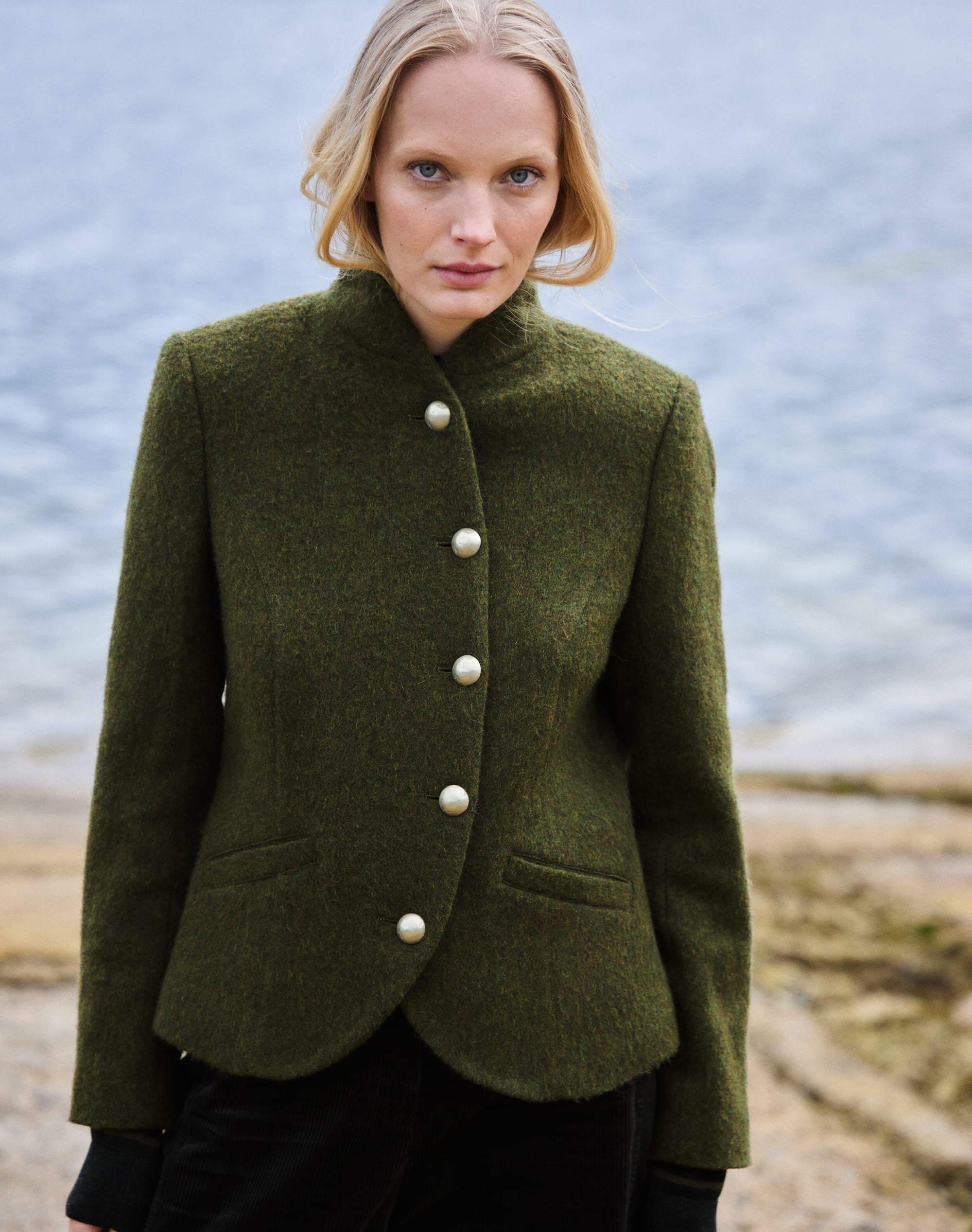 Merino Wool Military Jacket