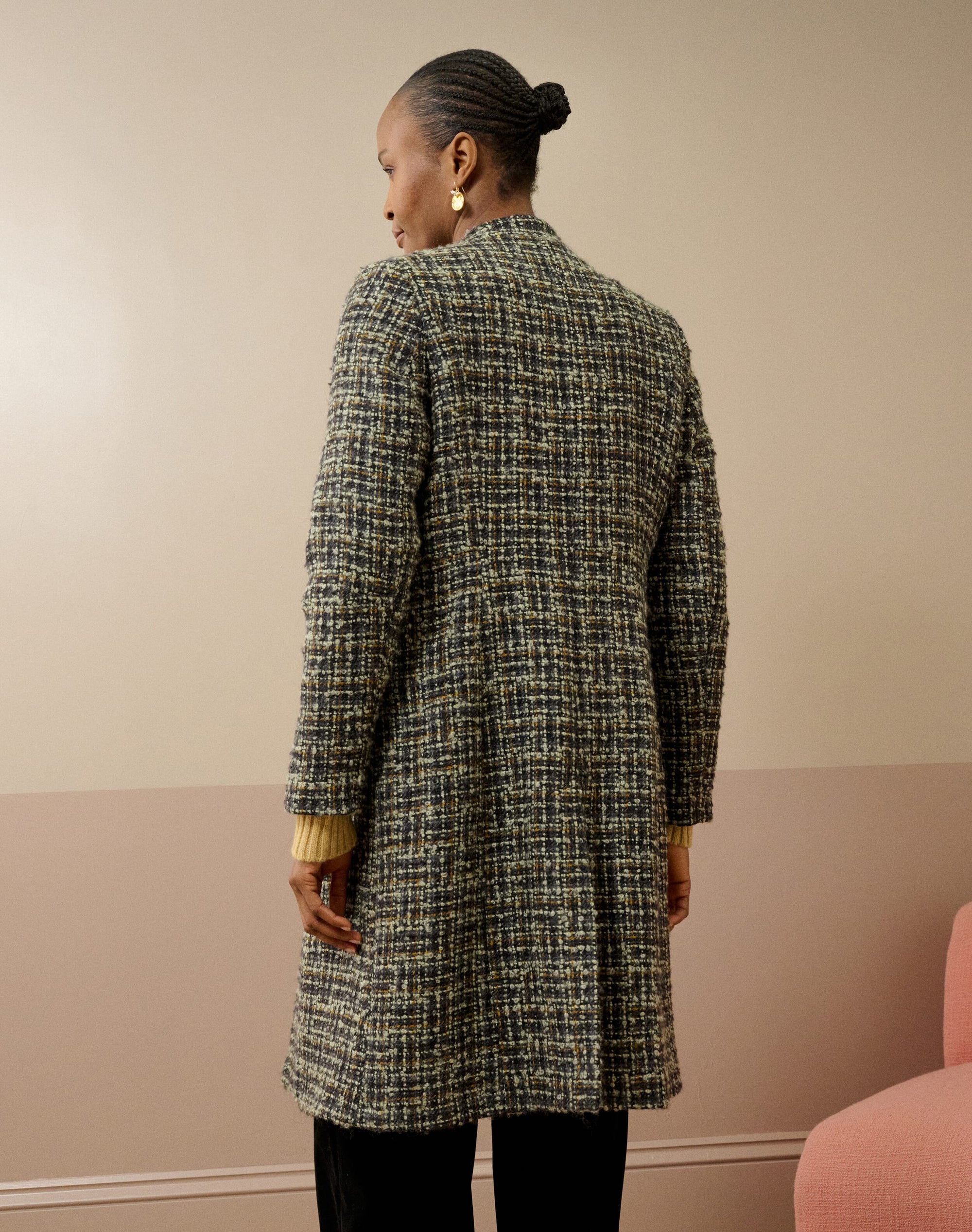 Scottish Mohair Wool Coat