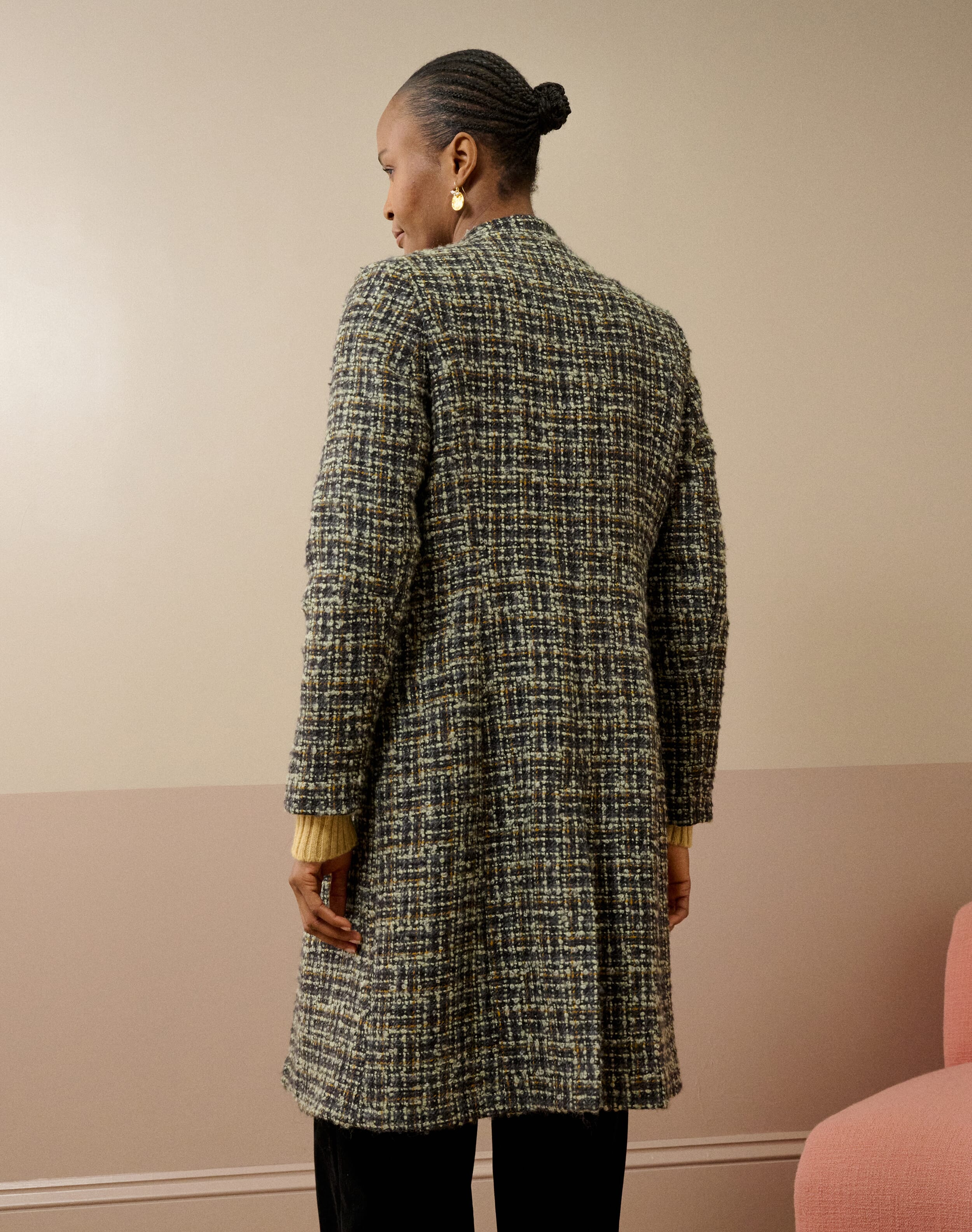 Scottish Mohair Wool Coat