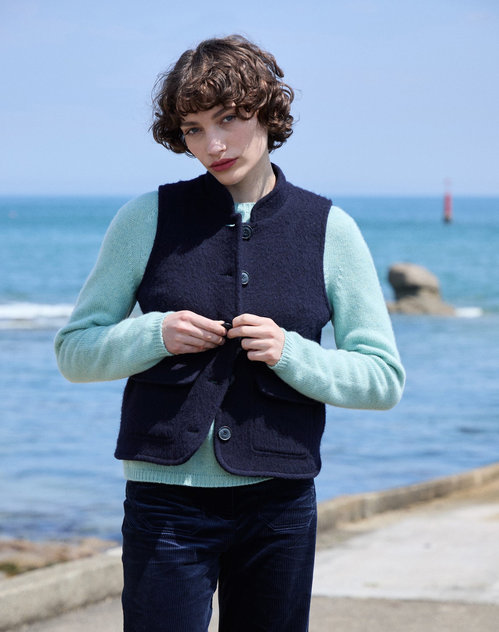 Merino Wool Gilet