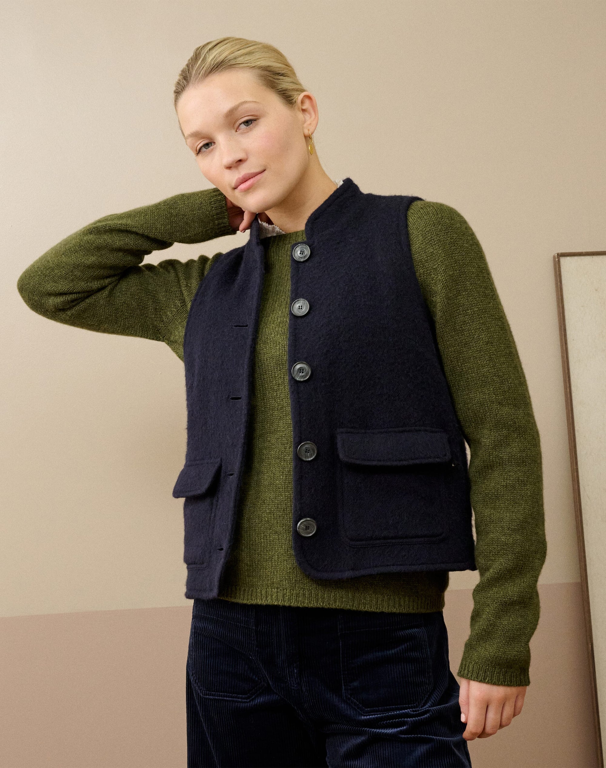 Merino Wool Gilet