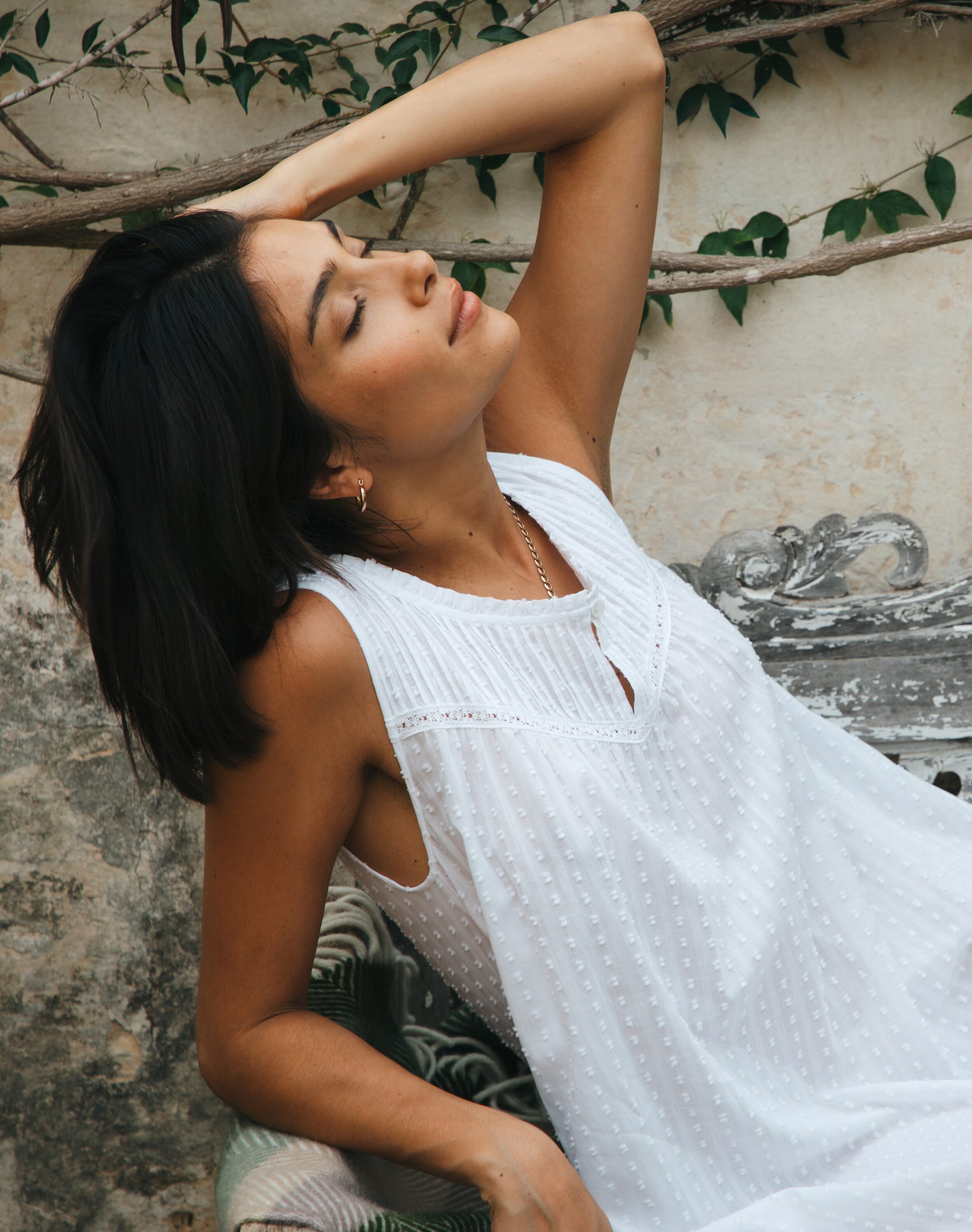 Organic Cotton Dobby Nighty