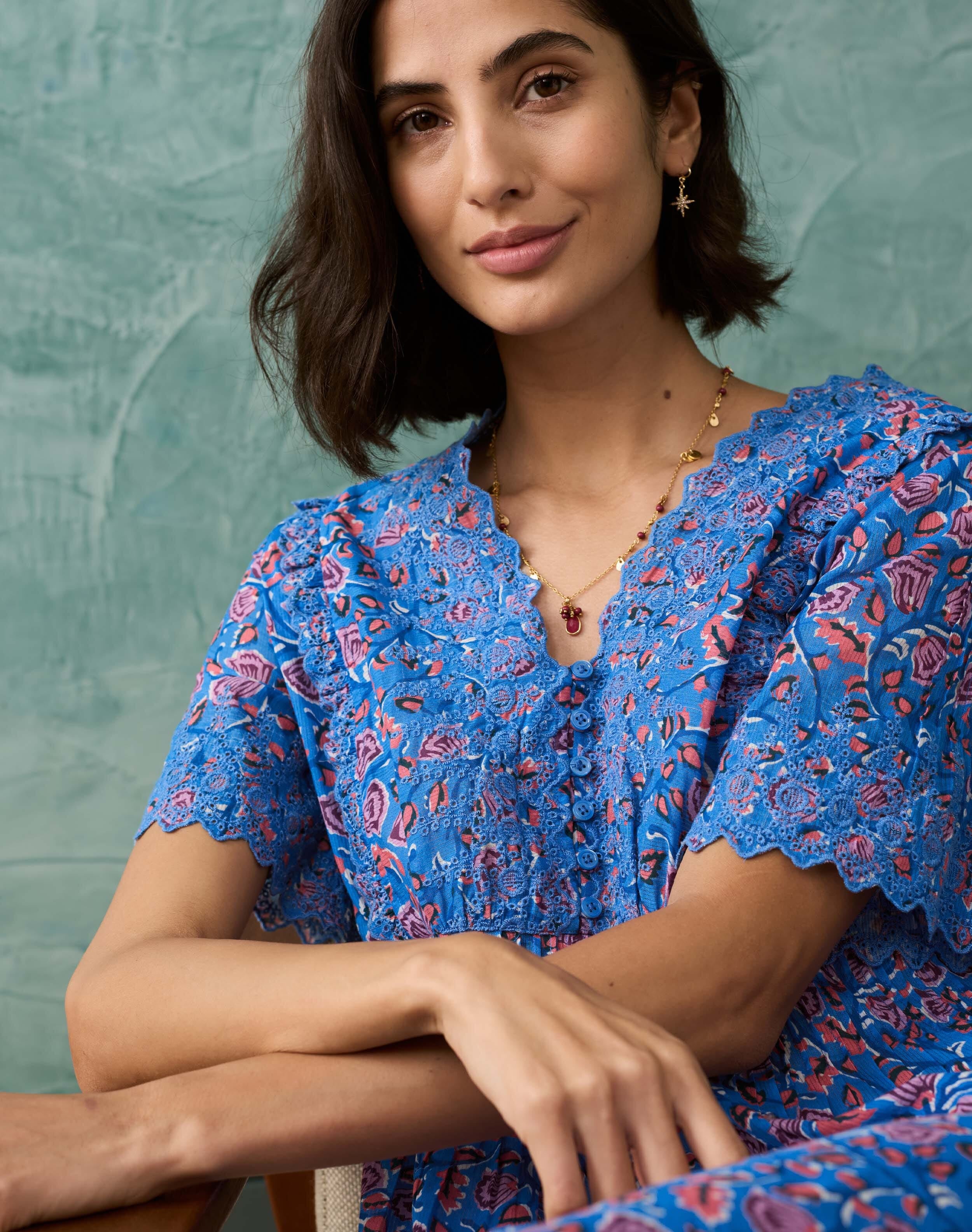 Organic Cotton Block Print Nighty
