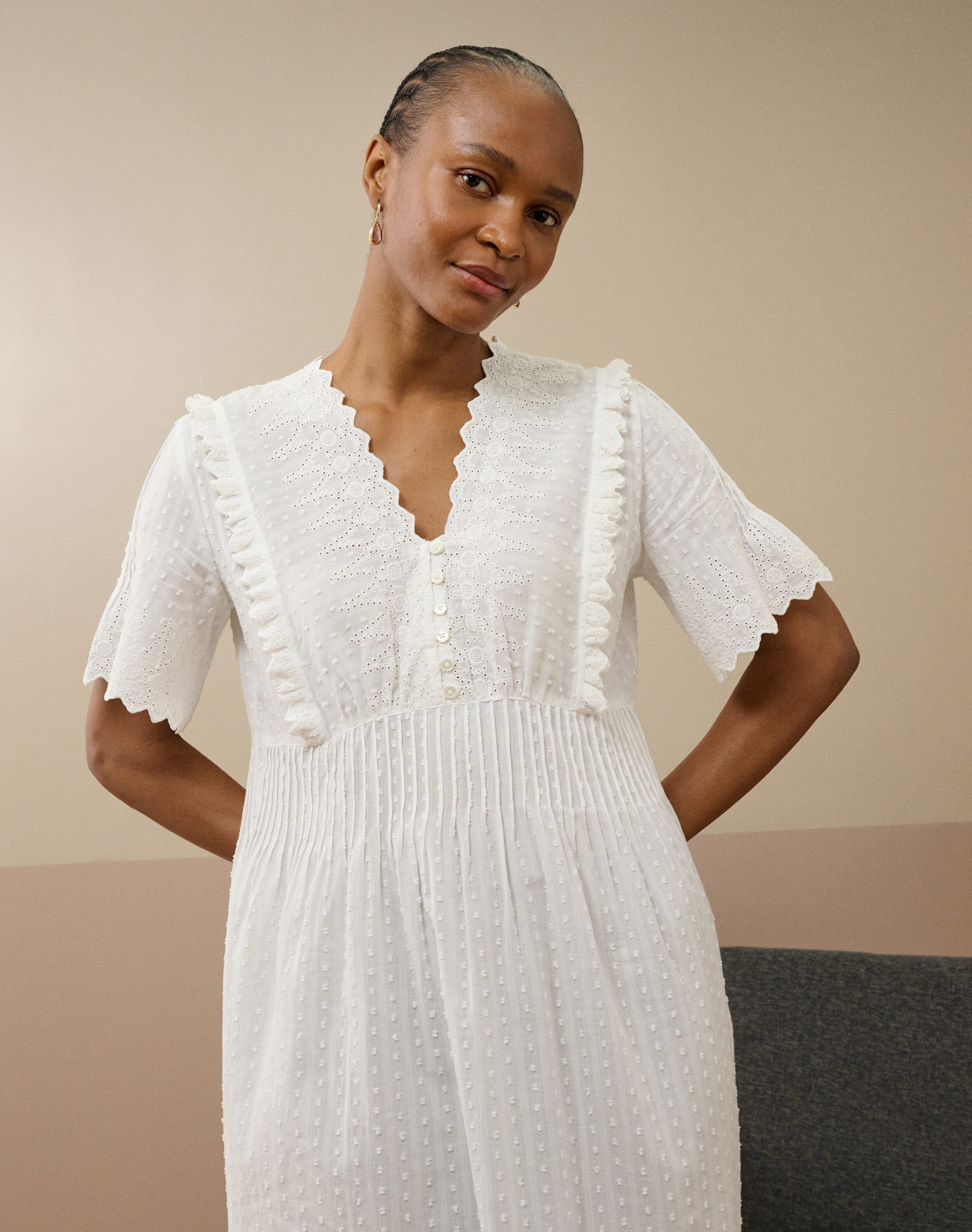 Organic Cotton Dobby Nighty