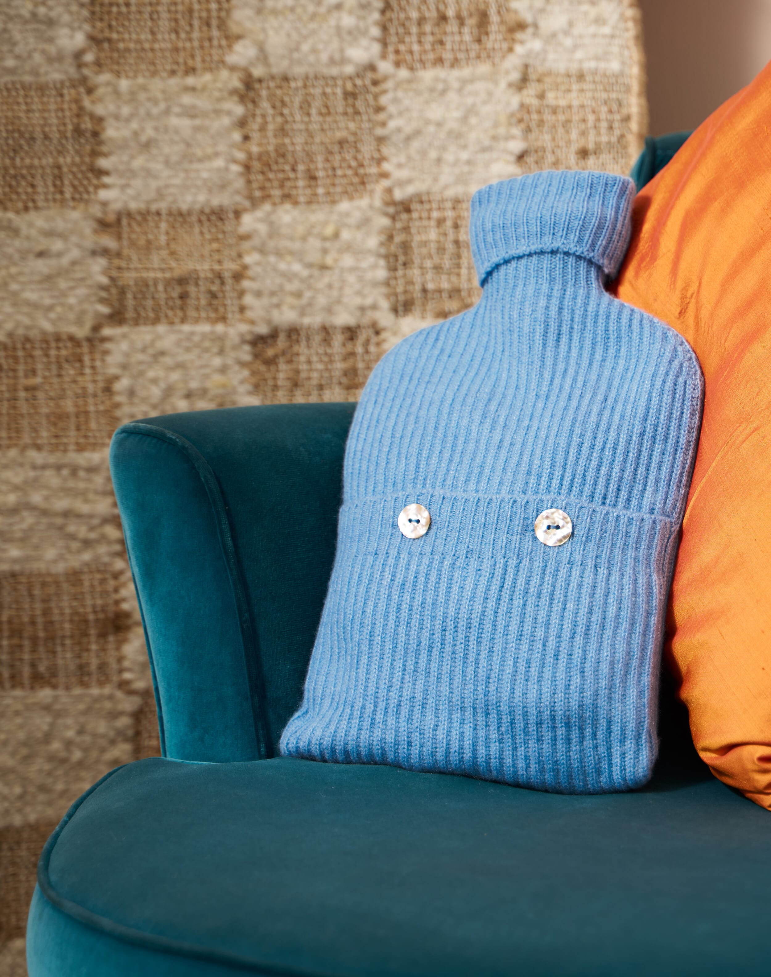 Cashmere Hot Water Bottle Cover
