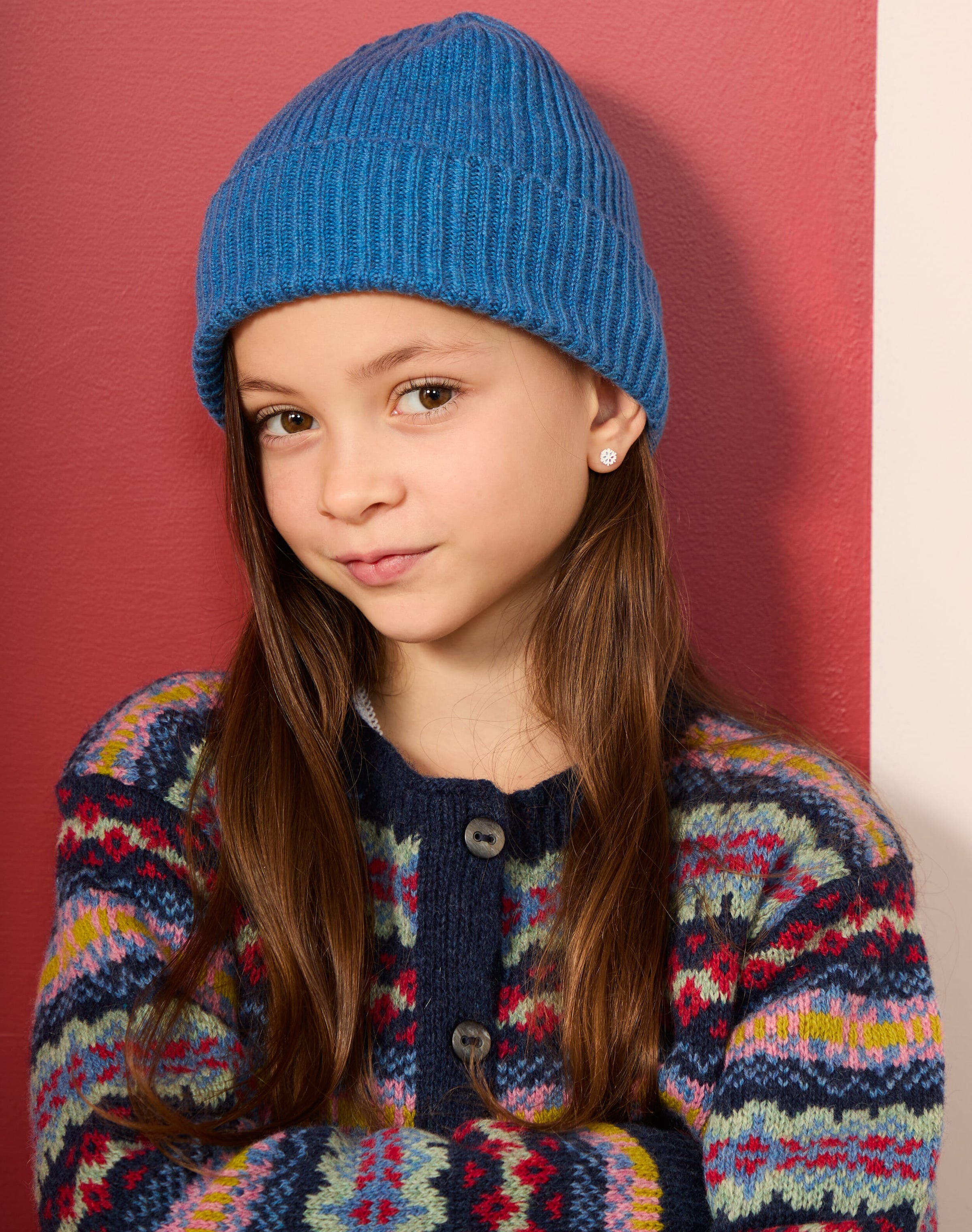 Cashmere Ribbed Hat