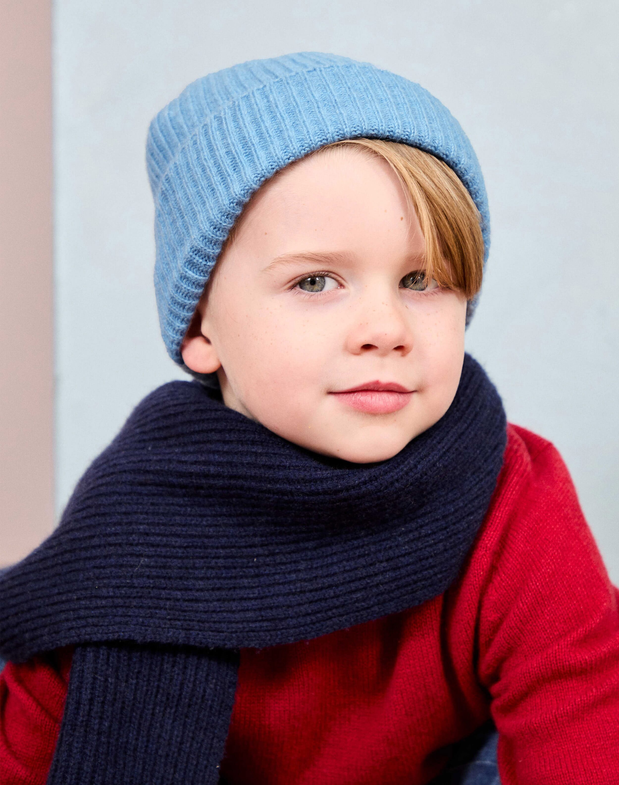 Cashmere Ribbed Hat