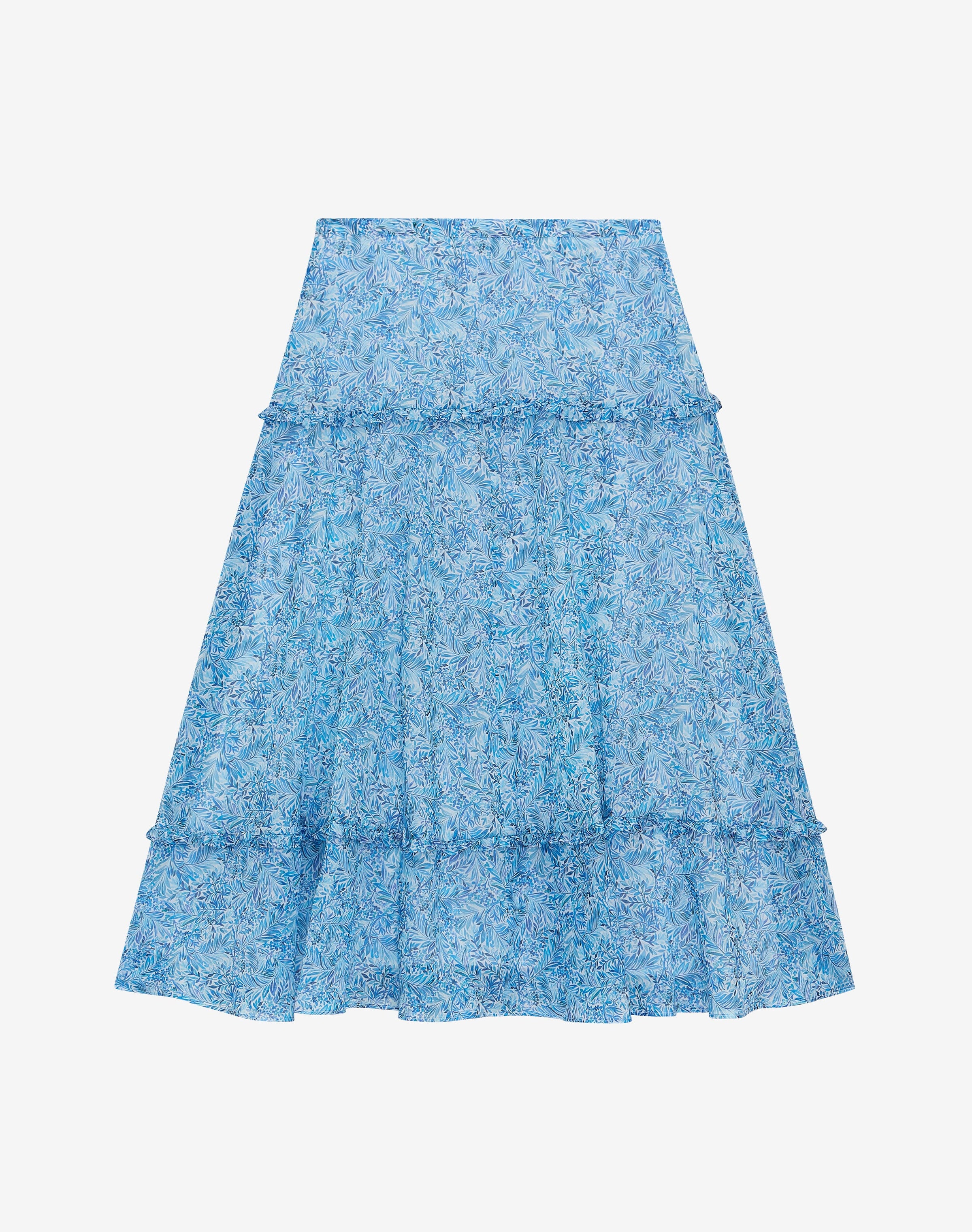 Liberty Print Cotton Chiffon Skirt