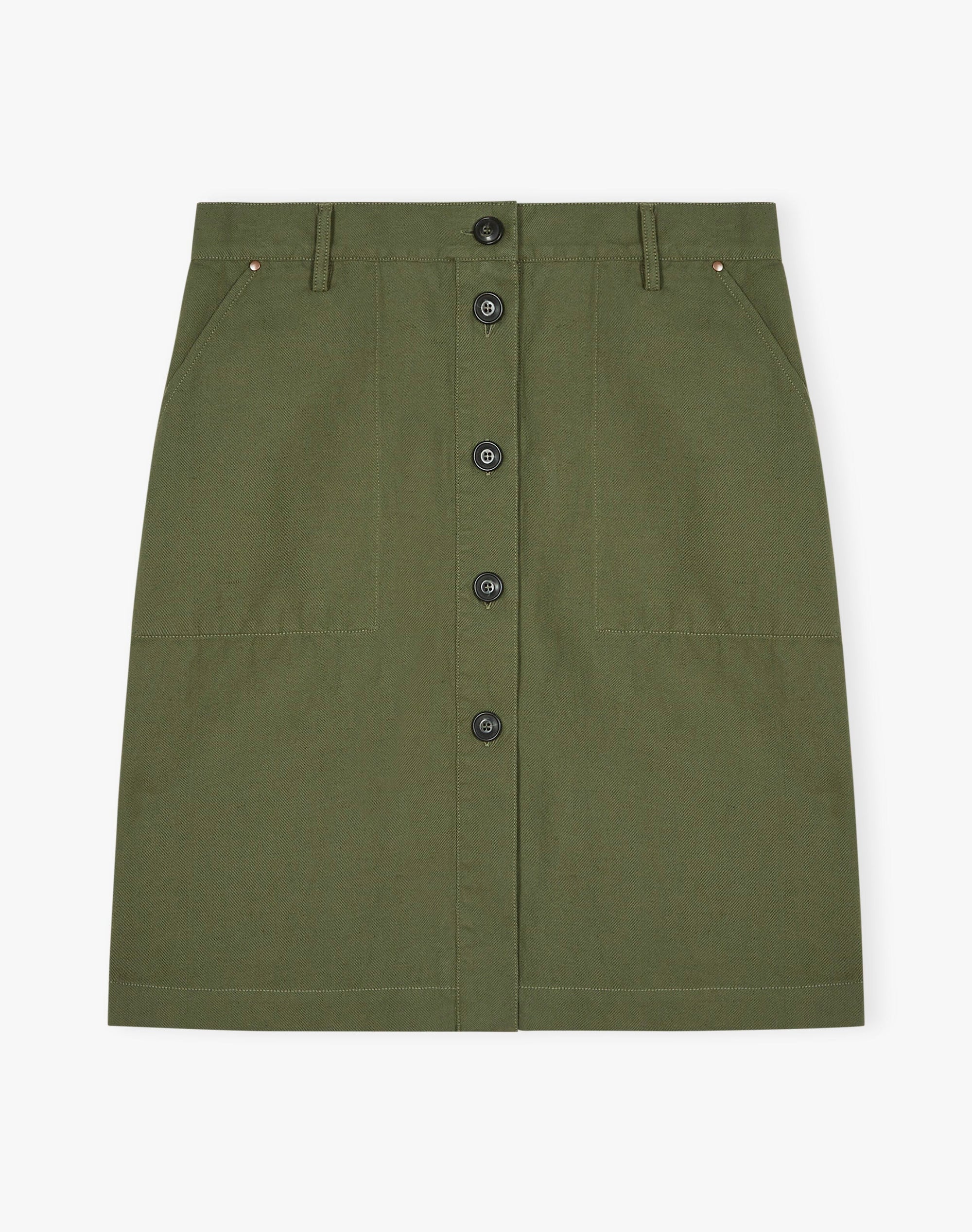 Cotton Linen Skirt