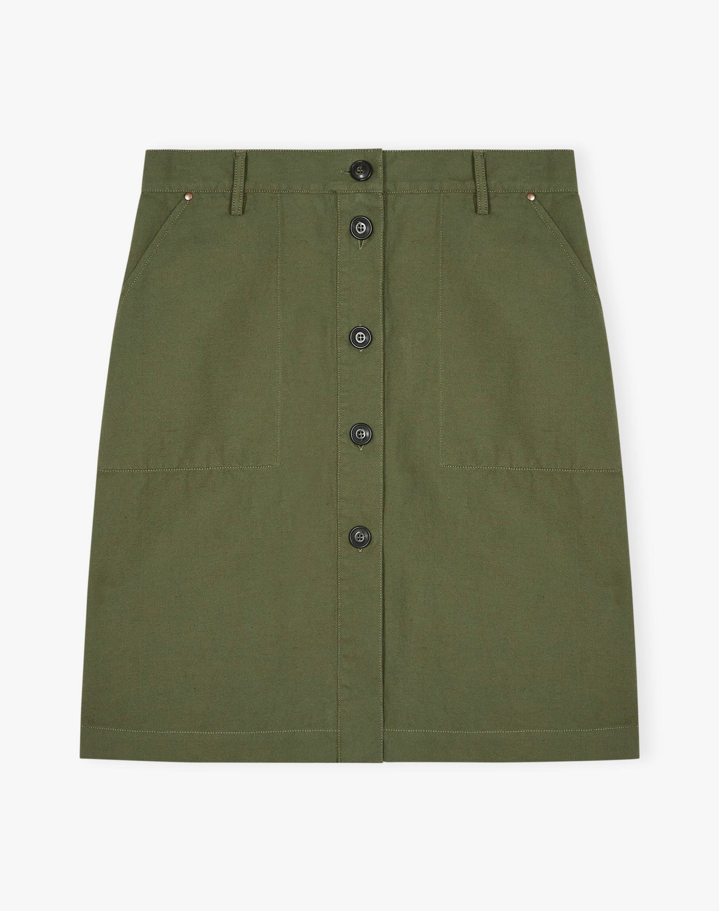 Cotton Linen Skirt
