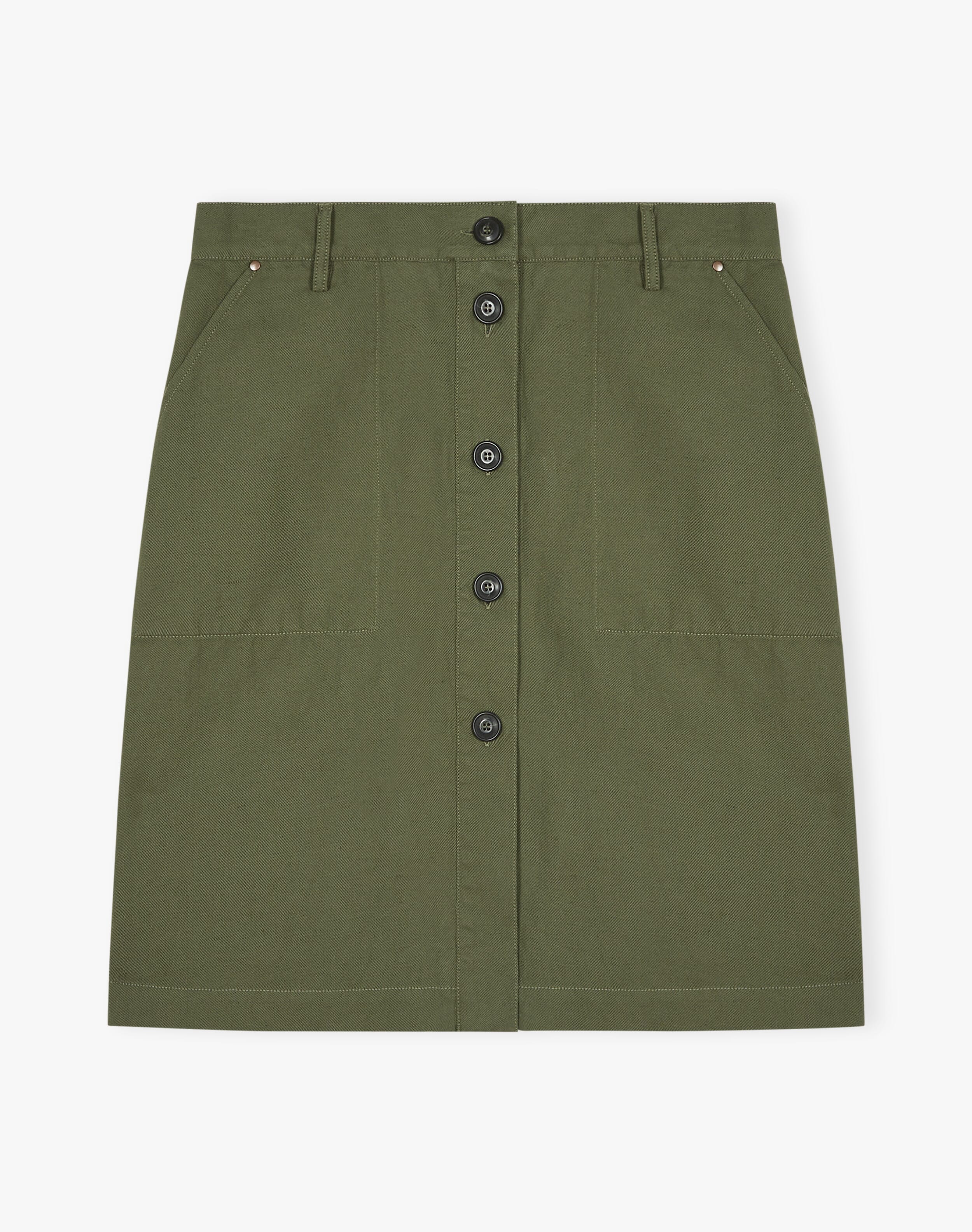 Cotton Linen Skirt