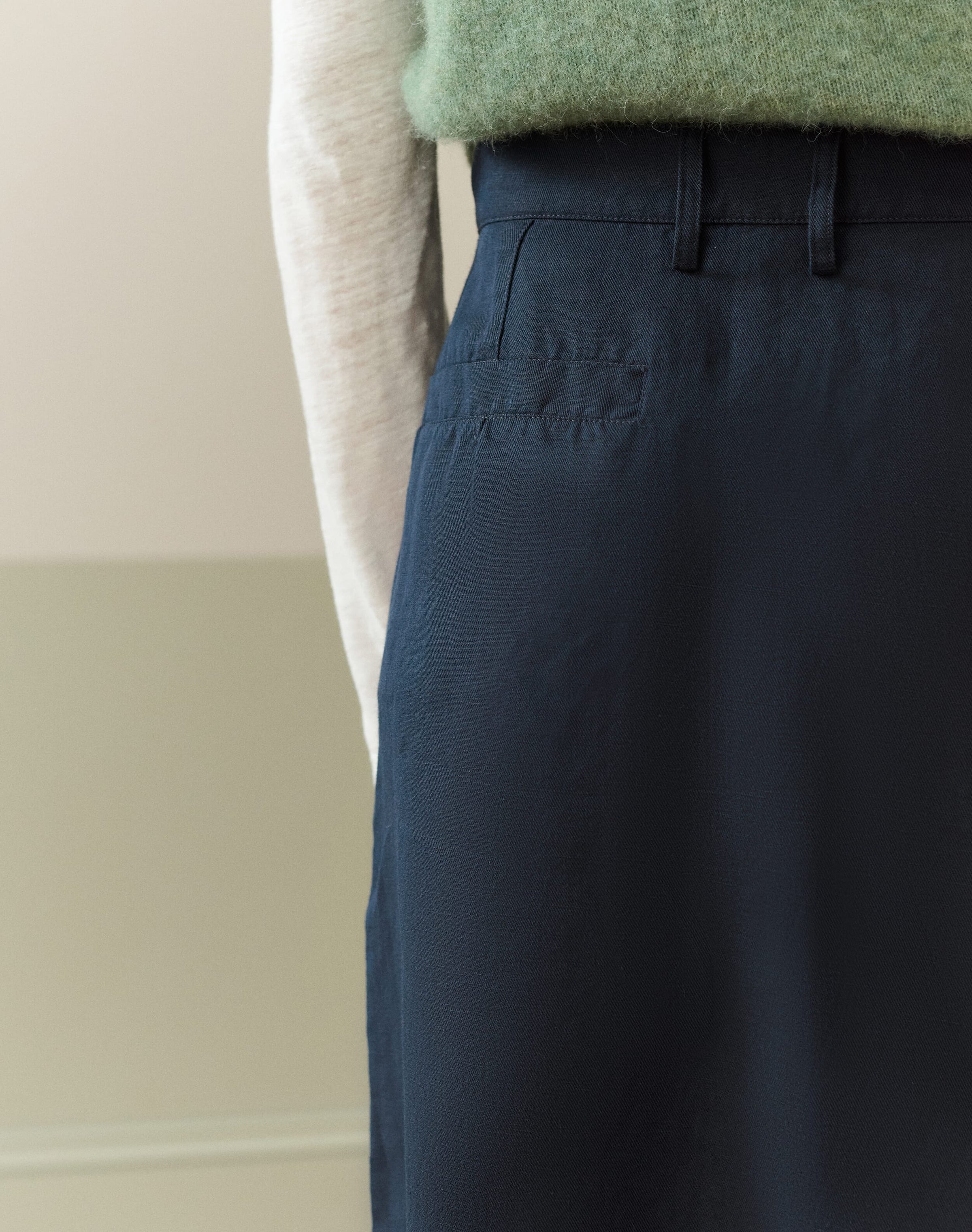 Cotton Linen Skirt