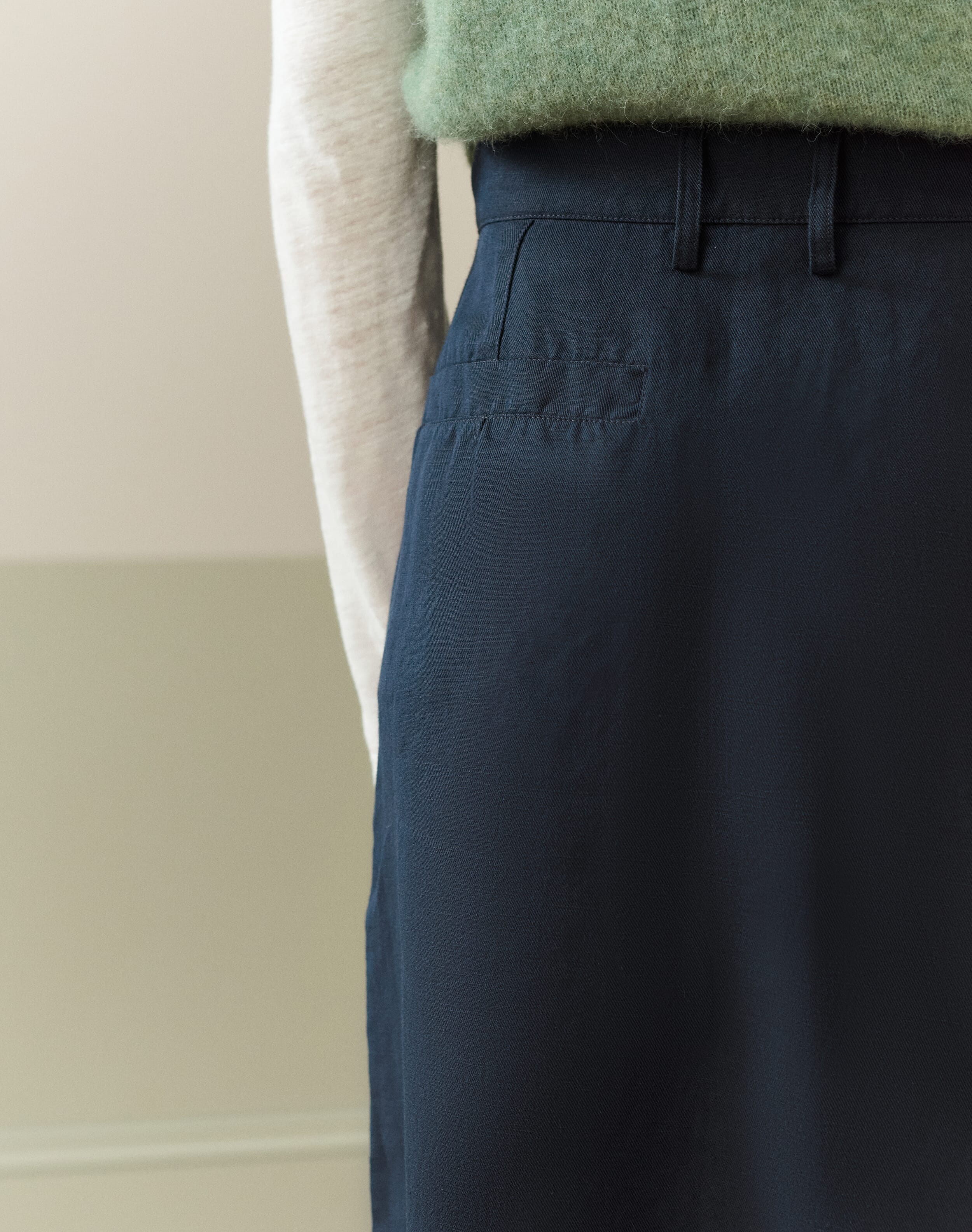 Cotton Linen Skirt