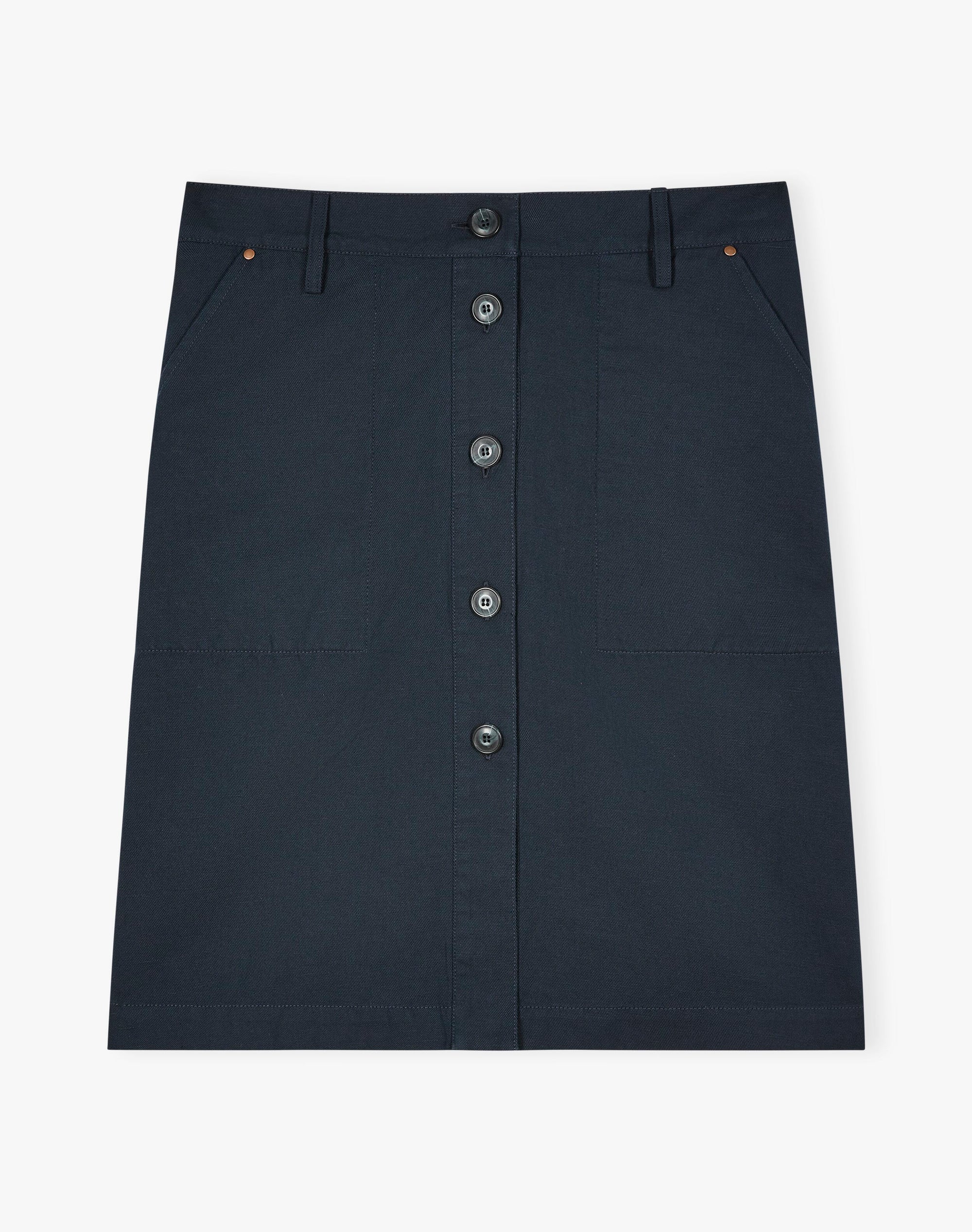 Cotton Linen Skirt