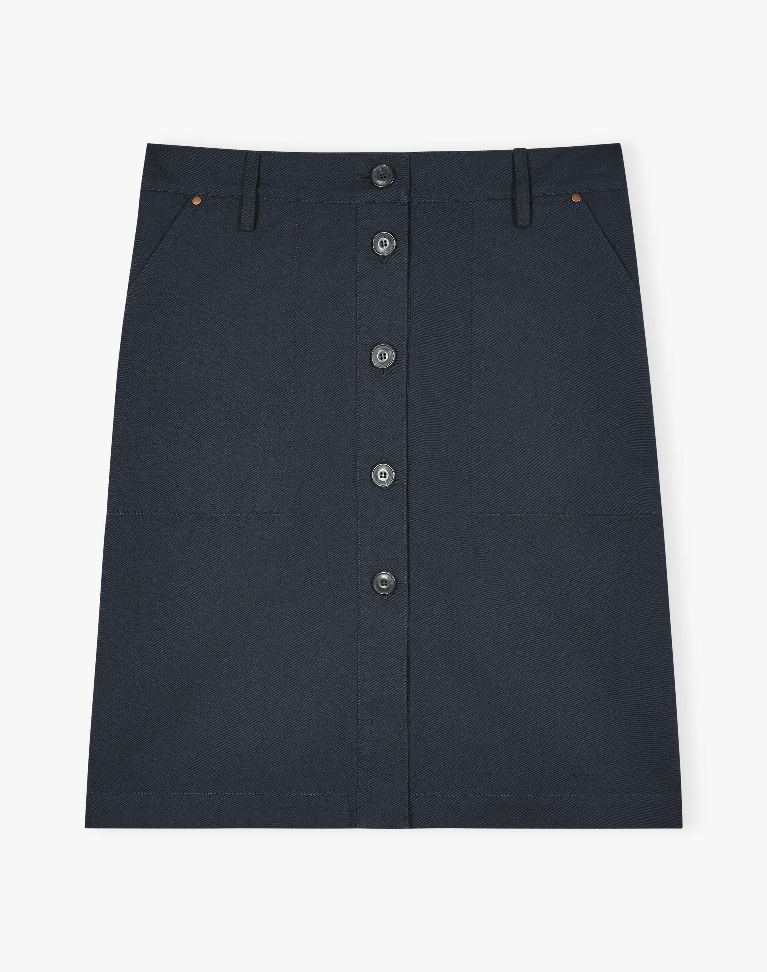 Cotton Linen Skirt