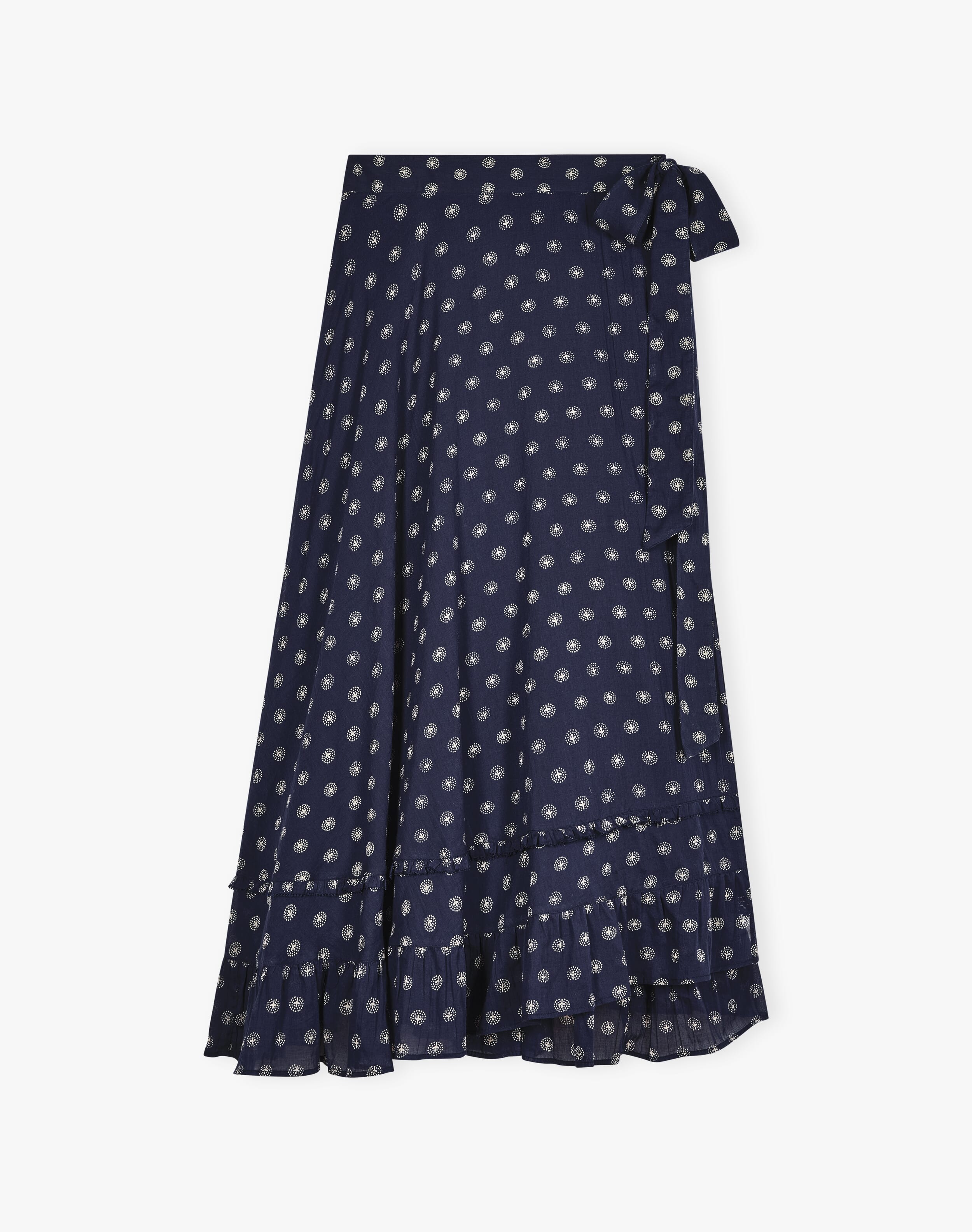 Organic Cotton Wrap Skirt
