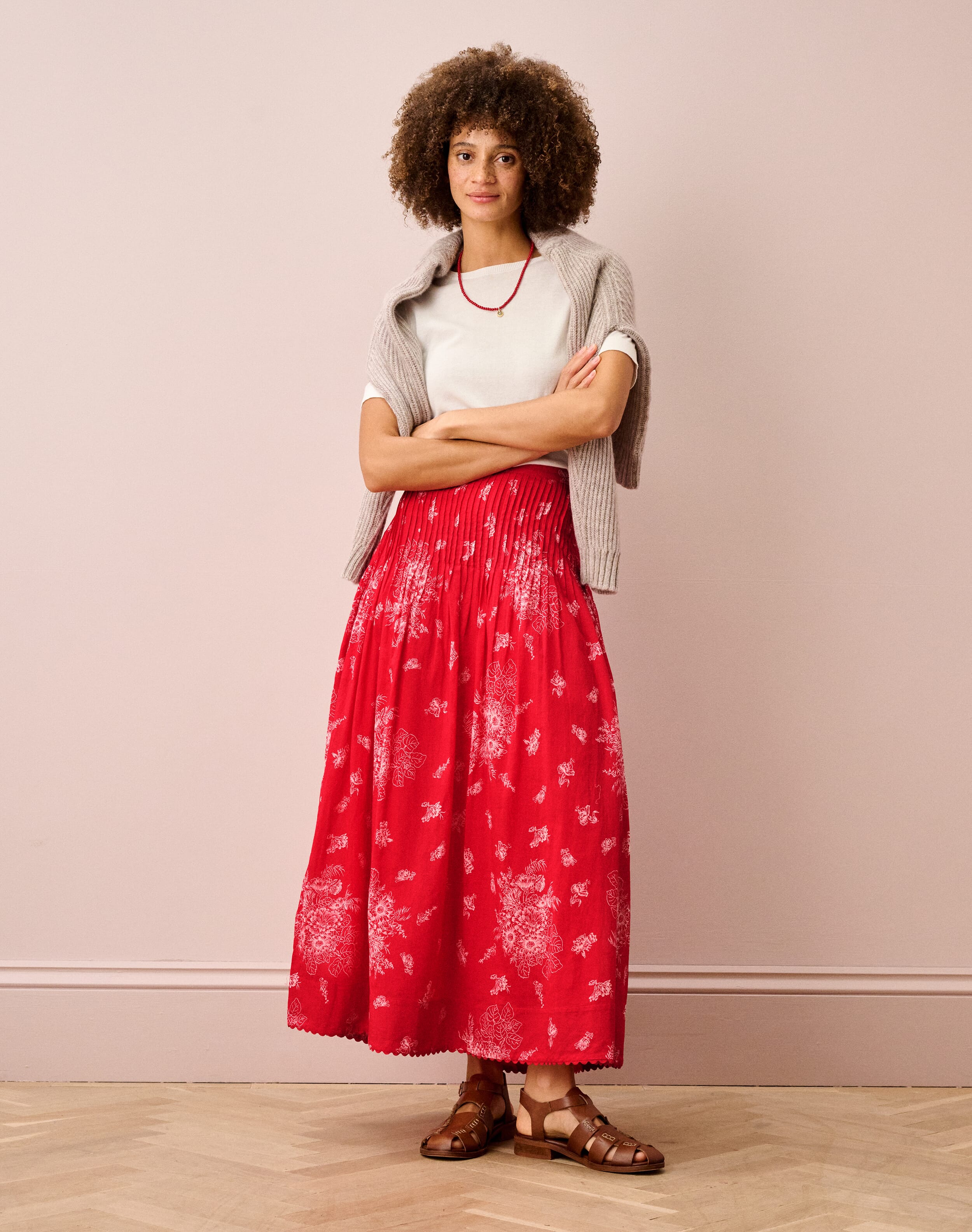 Organic Cotton Maxi Skirt